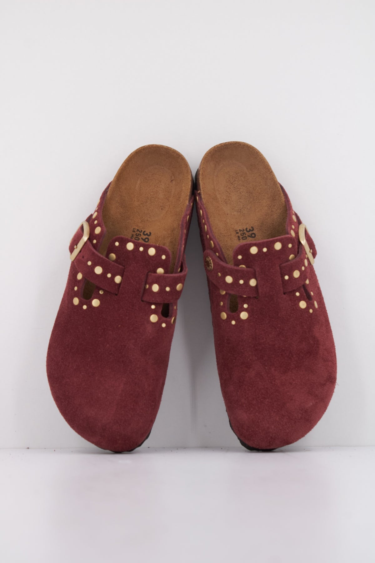 BIRKENSTOCK BOSTON RIVET en color ROJO  (3)