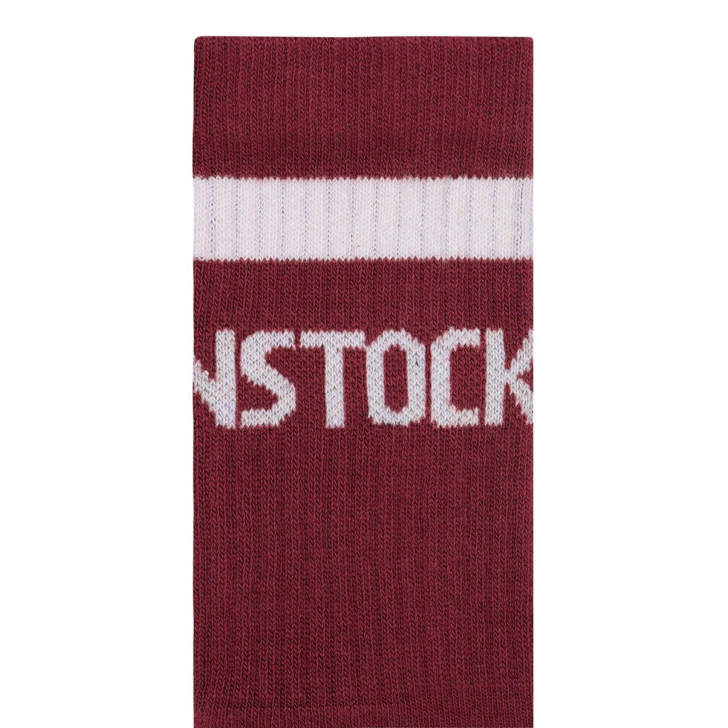 BIRKENSTOCK COTTON TENNIS SOCKS en color BURDEOS  (4)