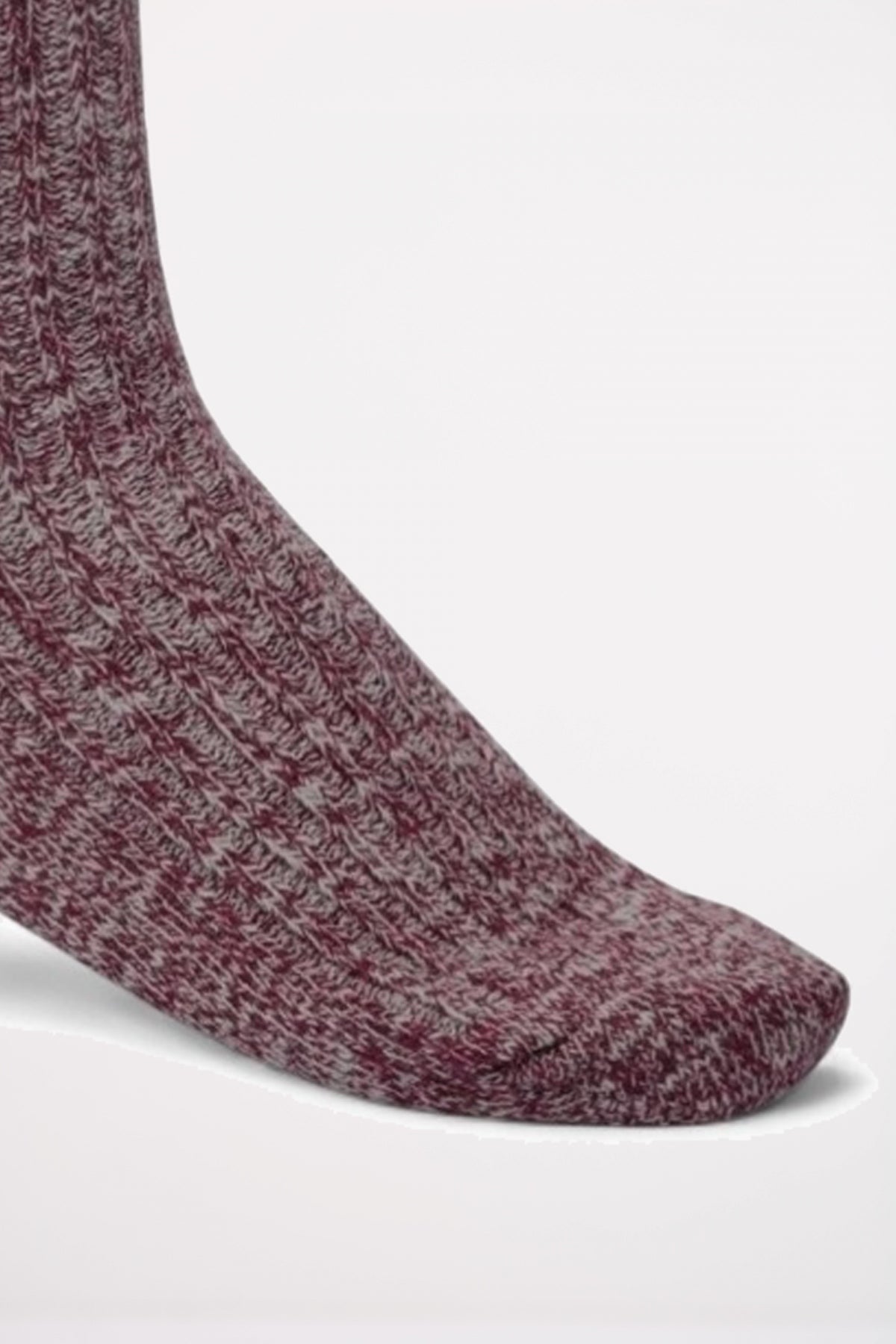BIRKENSTOCK COTTON SLUB en color BURDEOS  (2)
