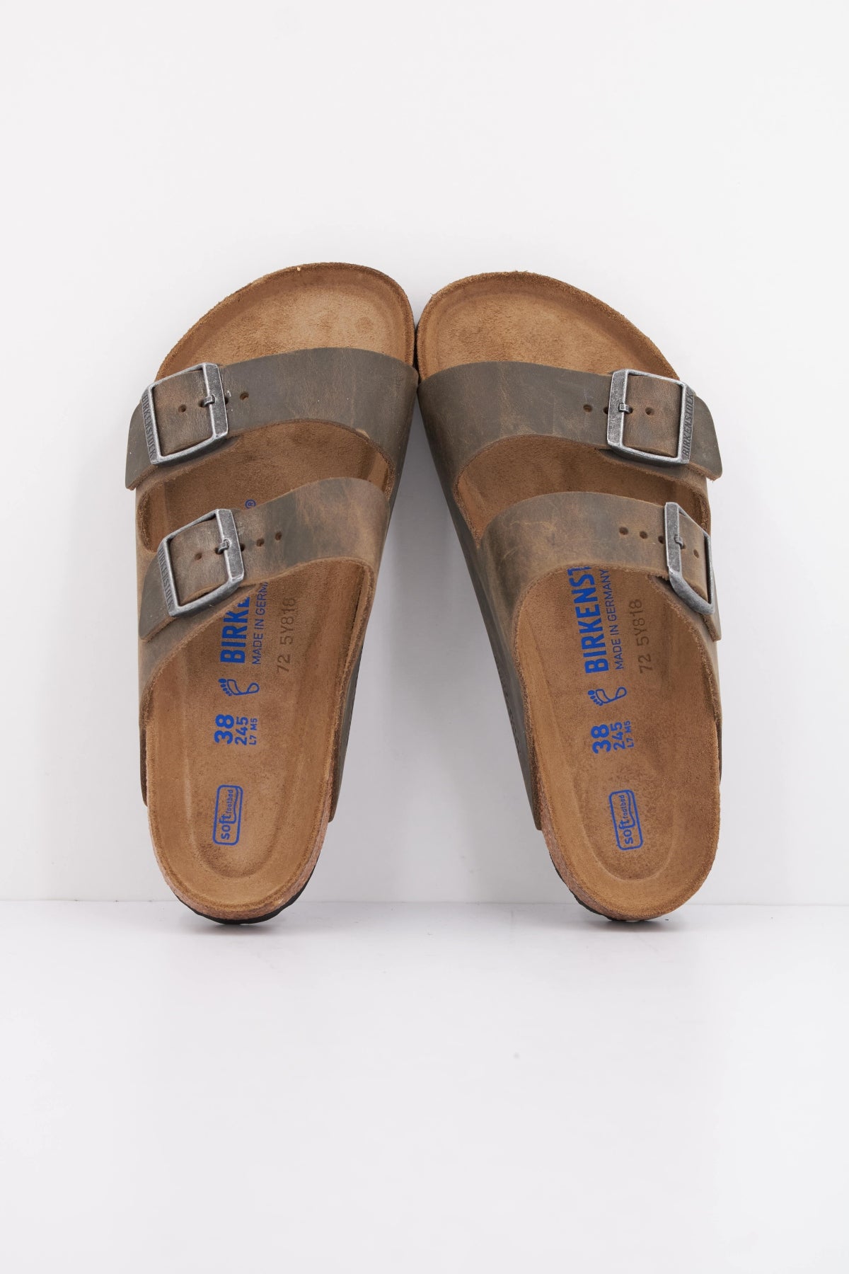 BIRKENSTOCK ARIZONA FL WB en color VERDE  (3)