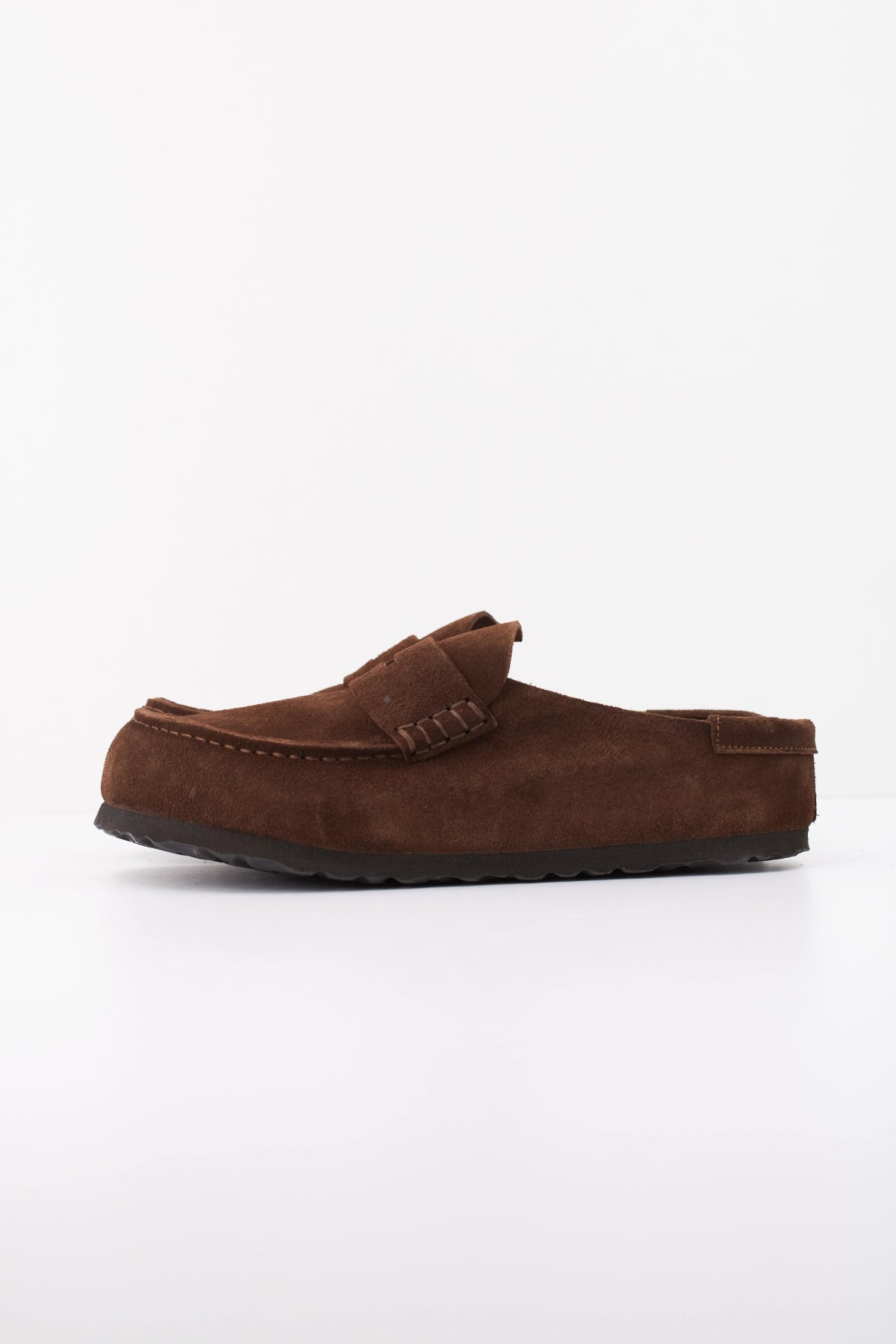 BIRKENSTOCK NAPLES WRAPPED SUEDE en color MARRON  (1)