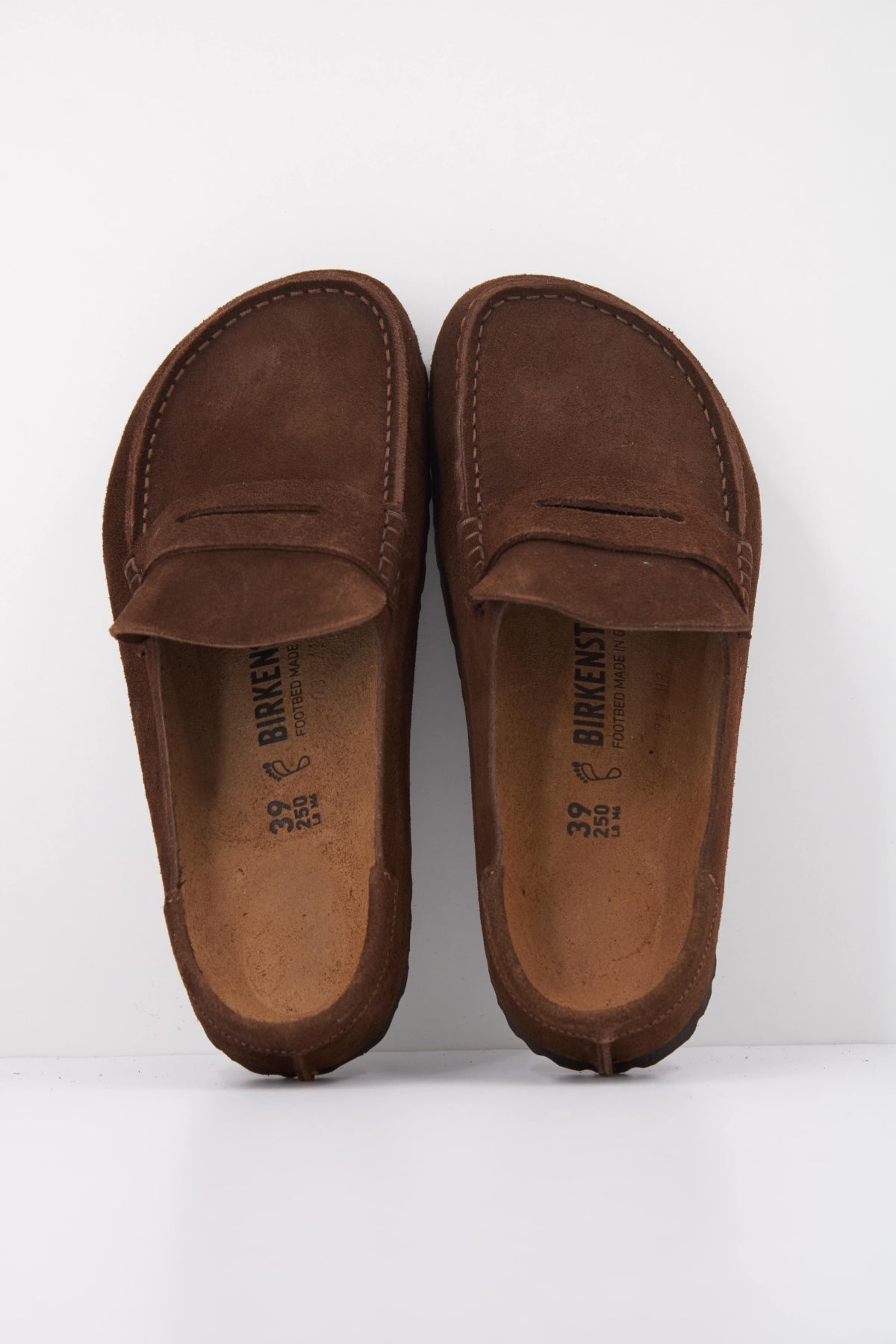 BIRKENSTOCK NAPLES WRAPPED SUEDE en color MARRON  (3)