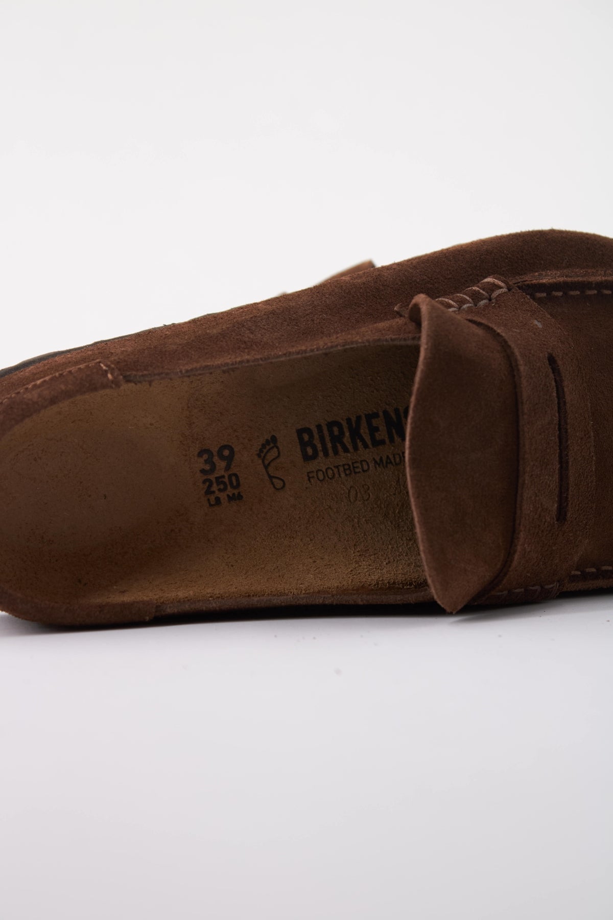 BIRKENSTOCK NAPLES WRAPPED SUEDE en color MARRON  (5)
