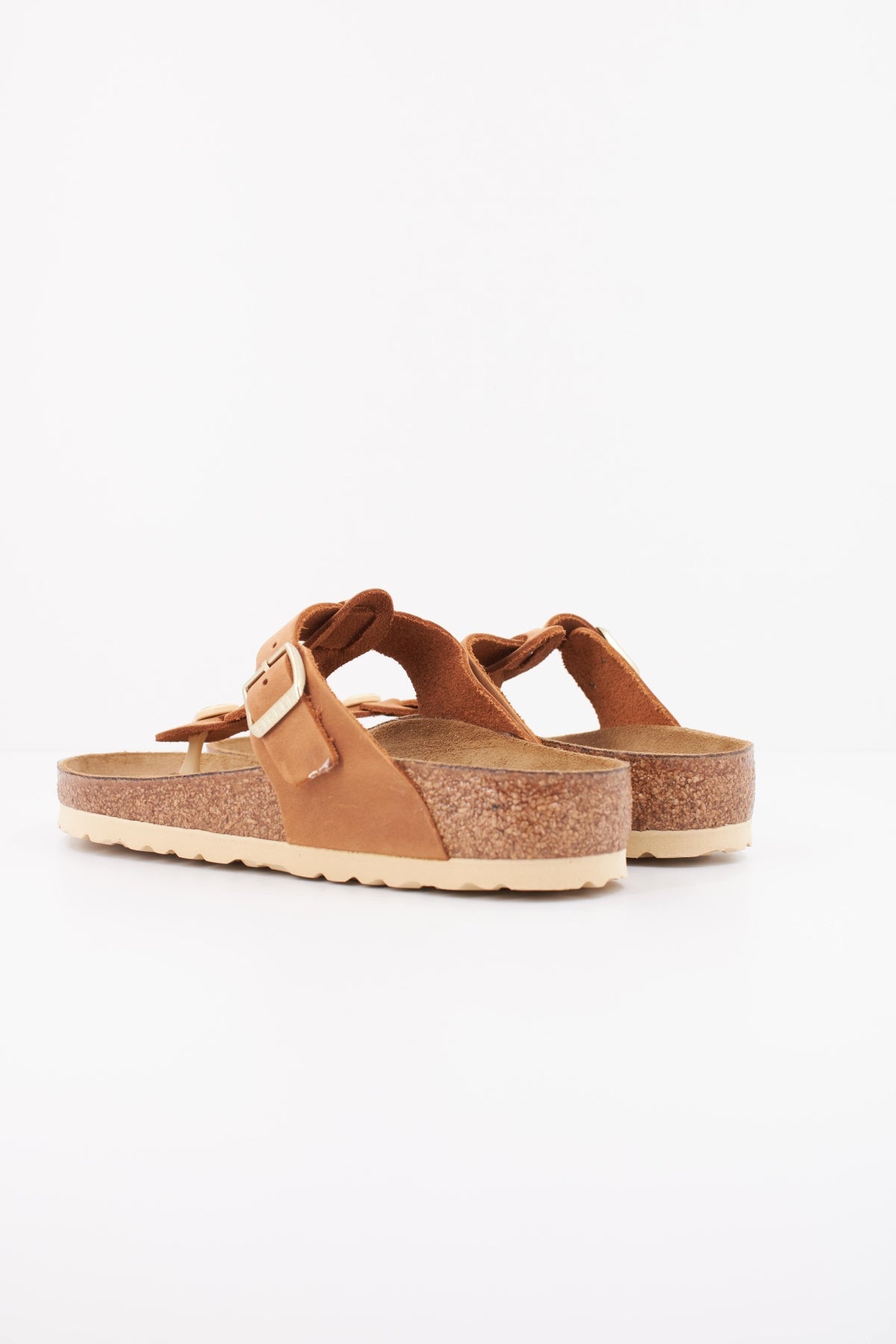BIRKENSTOCK GIZEH BRAIDED NATURAL LEA en color MARRON CLARO  (4)