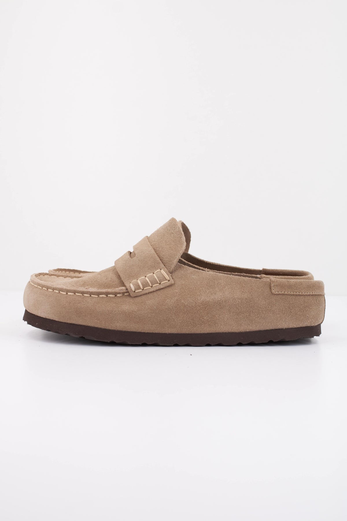 BIRKENSTOCK NAPLES WRAPPED SUEDE LEAT en color VERDE  (1)