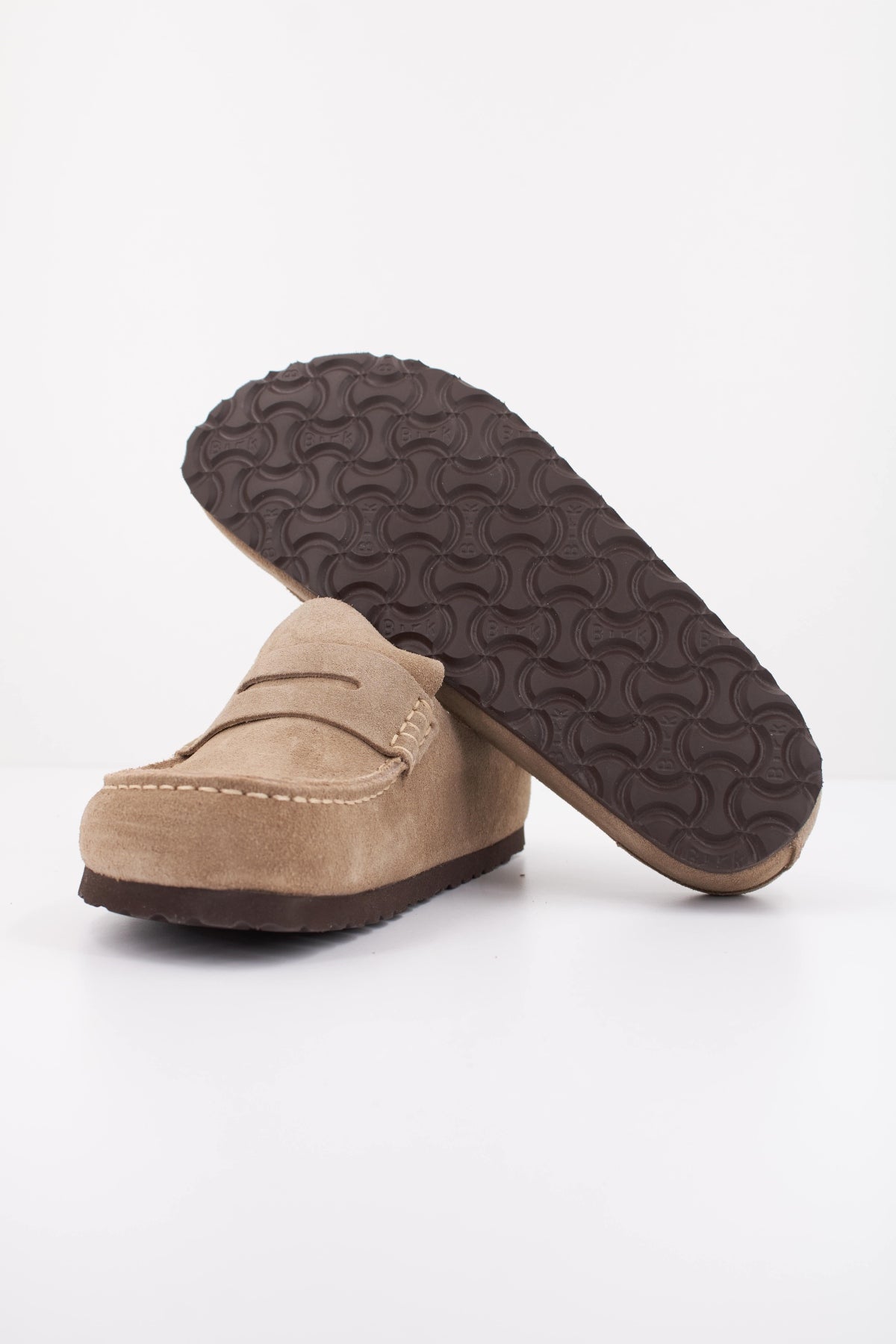 BIRKENSTOCK NAPLES WRAPPED SUEDE LEAT en color VERDE  (5)
