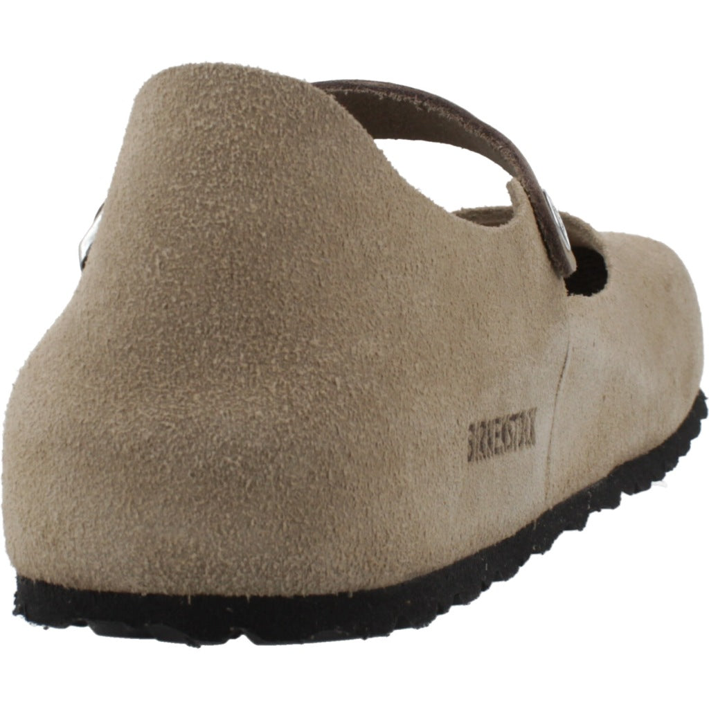 BIRKENSTOCK MANTOVA SUEDE LEATHER en color MARRON  (3)