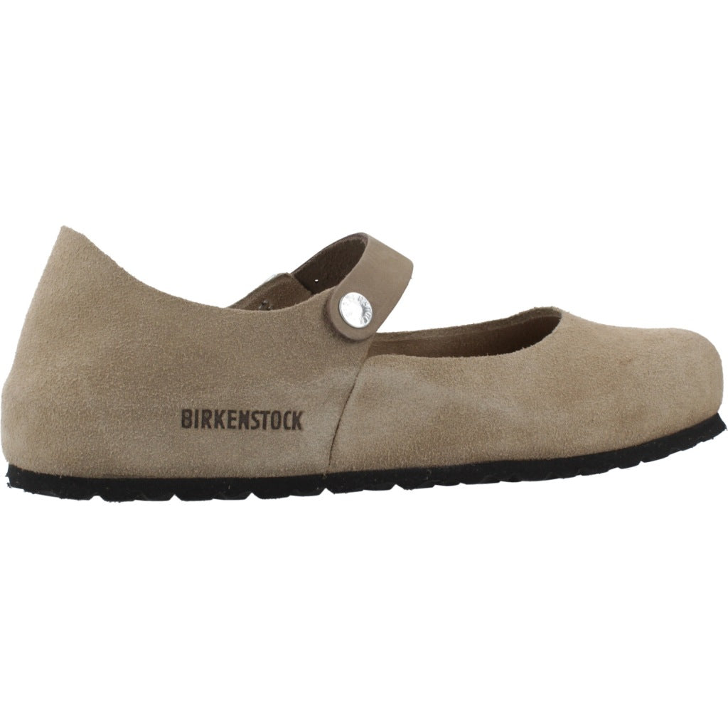 BIRKENSTOCK MANTOVA SUEDE LEATHER en color MARRON  (4)