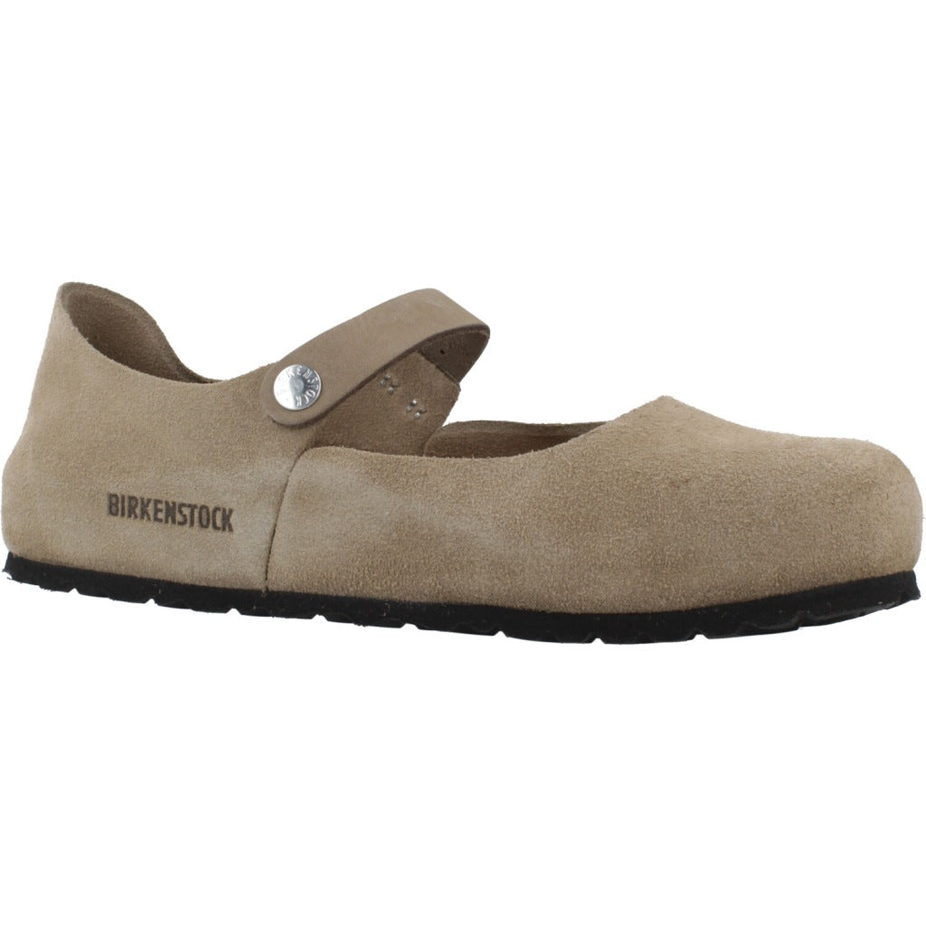 BIRKENSTOCK MANTOVA SUEDE LEATHER en color MARRON  (5)