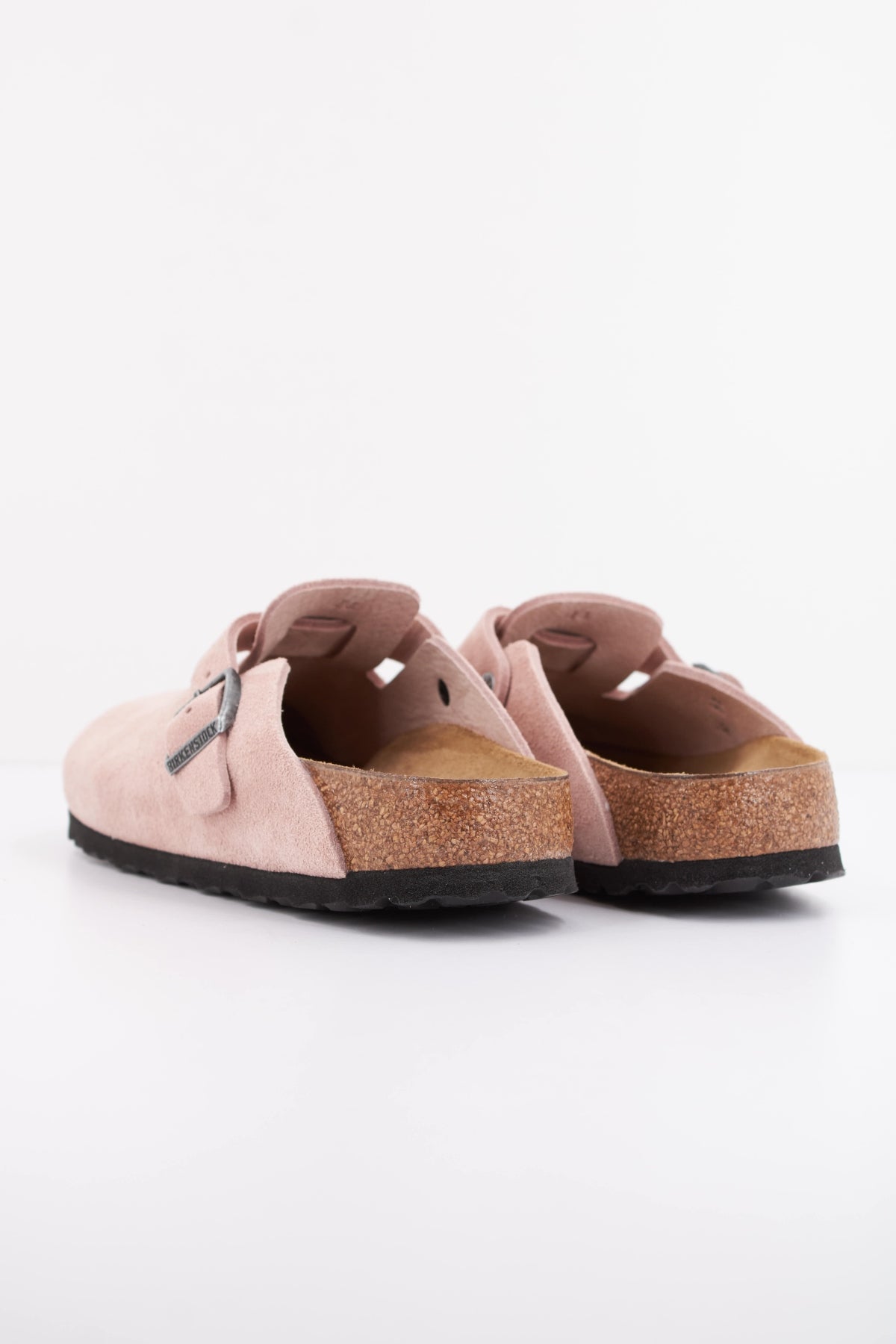 BIRKENSTOCK BOSTON SUEDE LEATHER en color ROSA  (4)