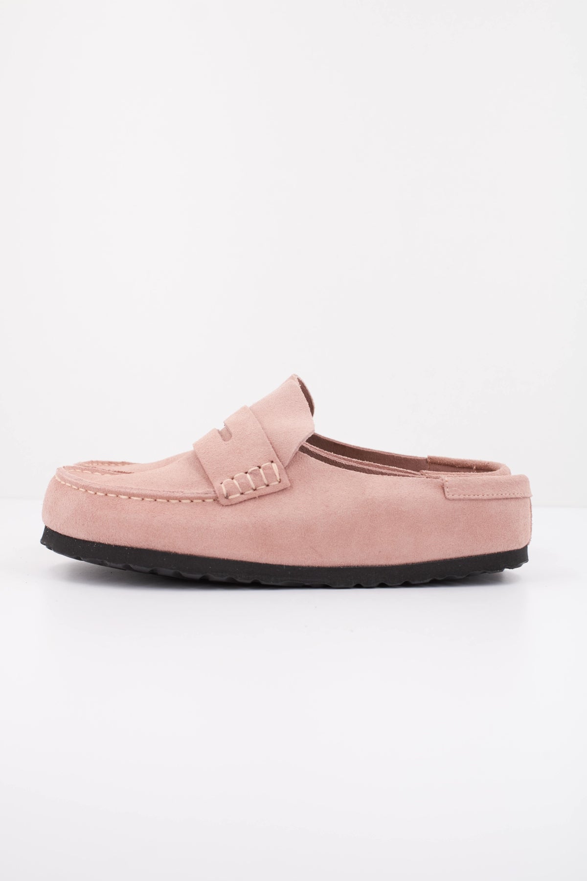 BIRKENSTOCK NAPLES WRAPPED SUEDE LEAT en color ROSA  (1)
