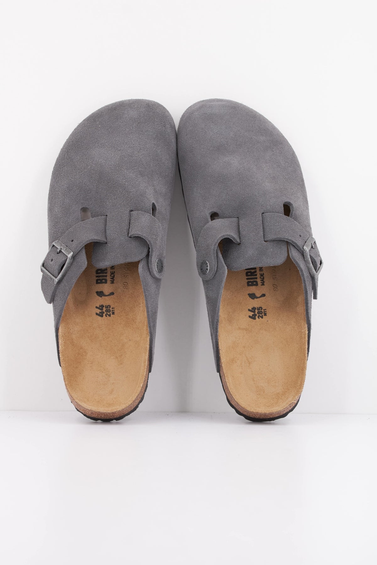 BIRKENSTOCK BOSTON SUEDE LEATHER en color GRIS  (3)