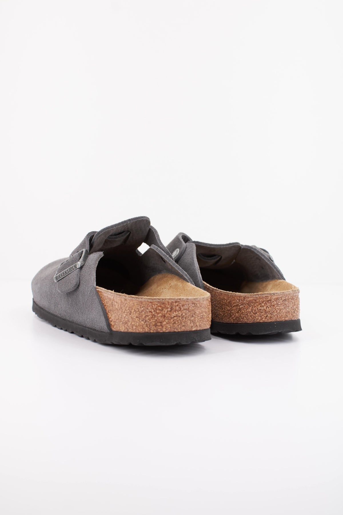 BIRKENSTOCK BOSTON SUEDE LEATHER en color GRIS  (4)