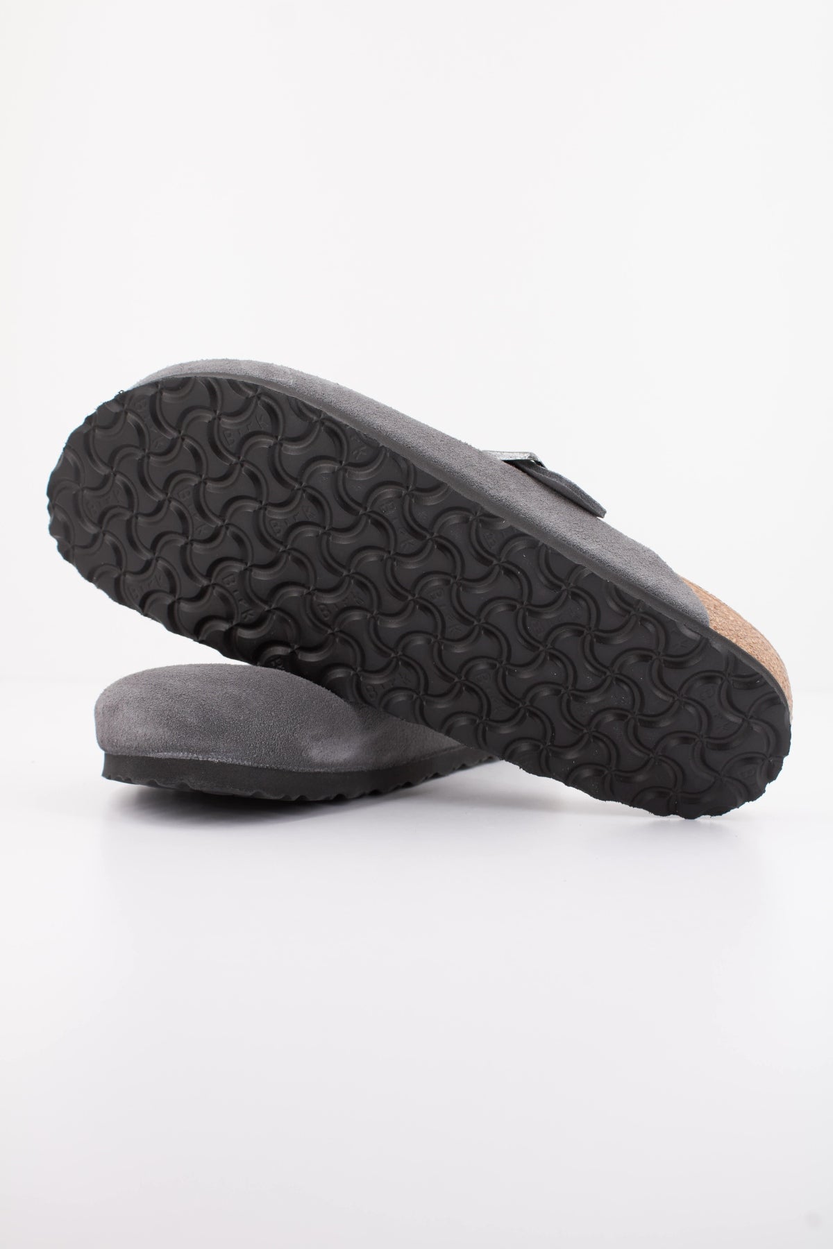 BIRKENSTOCK BOSTON SUEDE LEATHER en color GRIS  (5)