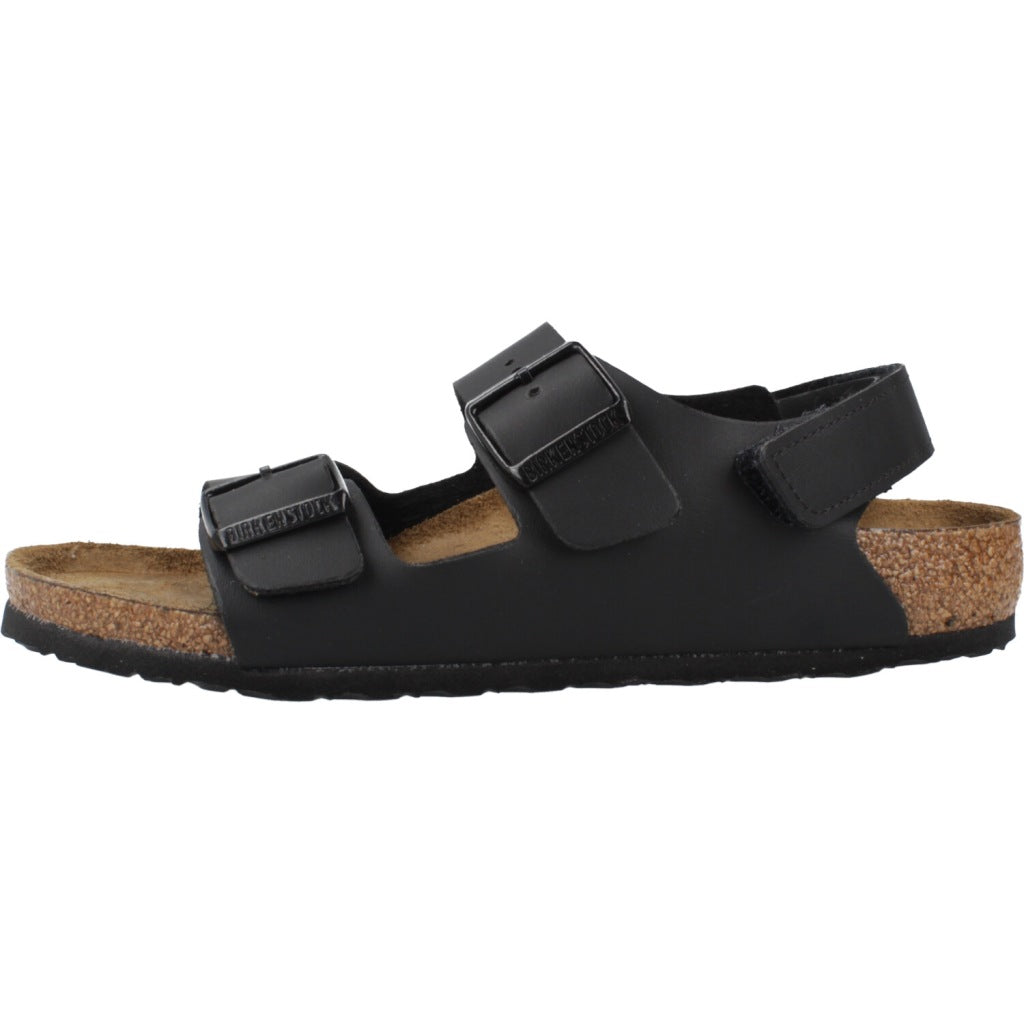 BIRKENSTOCK MILANO AS KIDS en color NEGRO  (2)