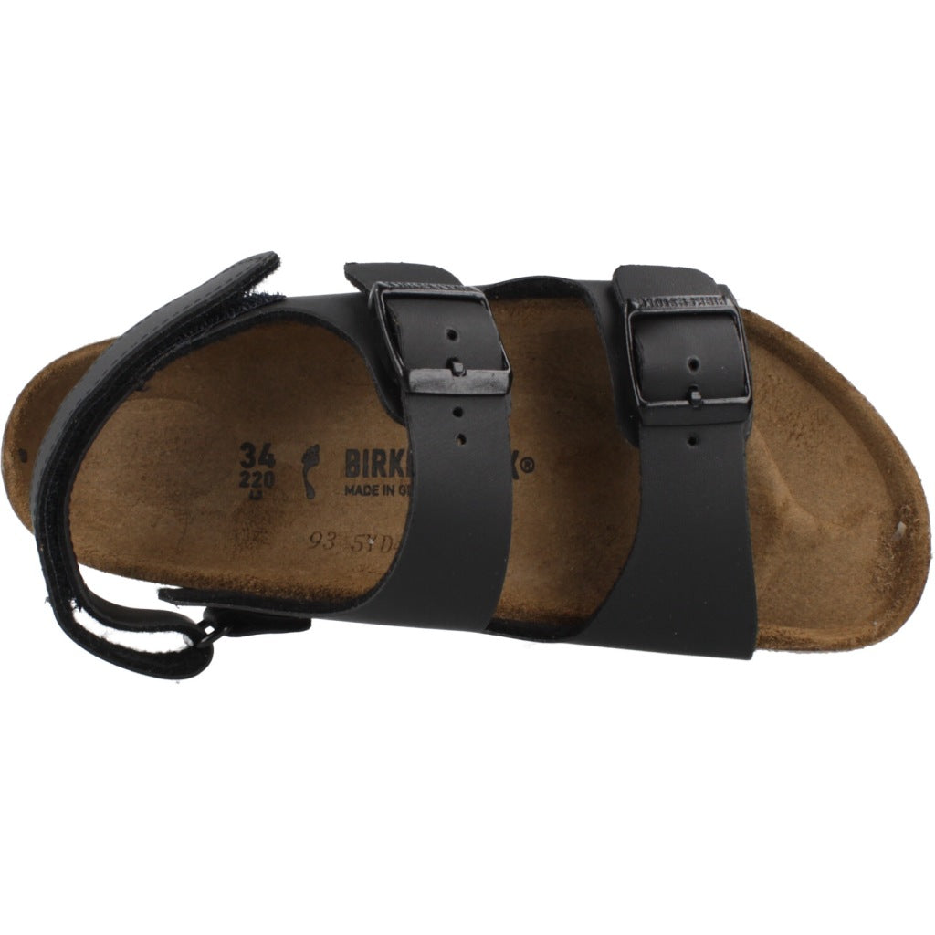 BIRKENSTOCK MILANO AS KIDS en color NEGRO  (7)