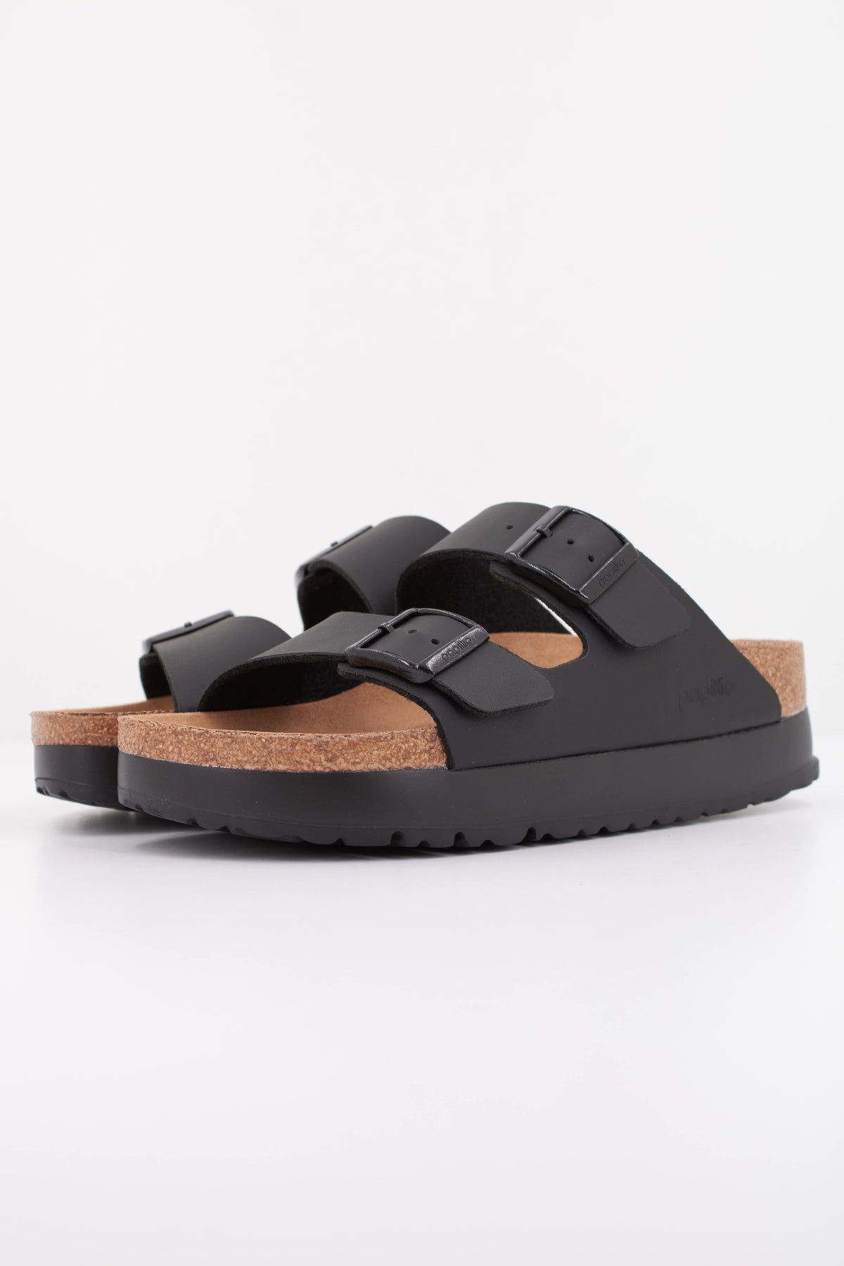 BIRKENSTOCK ARIZONA FLEX PLATFORM en color NEGRO  (2)