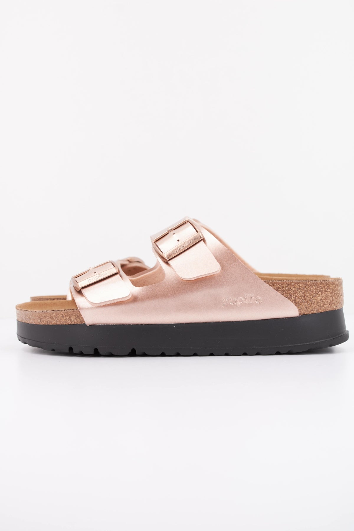 BIRKENSTOCK ARIZONA PAP FLEX PLATFORM en color BRONCE  (1)