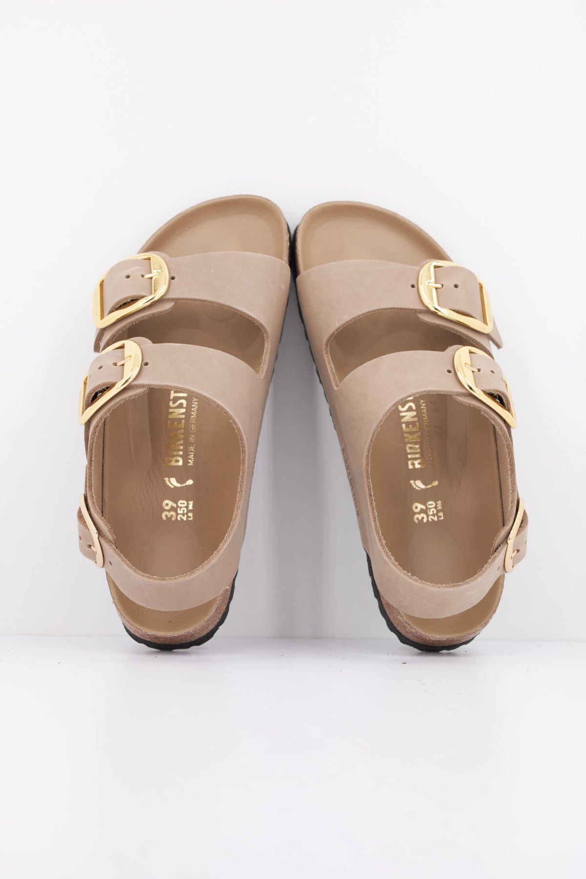 BIRKENSTOCK MILANO BIG BUCKLE OILED en color MARRON  (3)