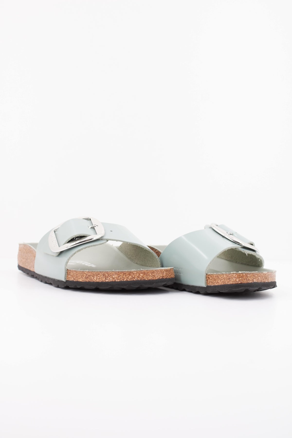 BIRKENSTOCK MADRID BIG BUCKLE NATURAL en color VERDE  (2)