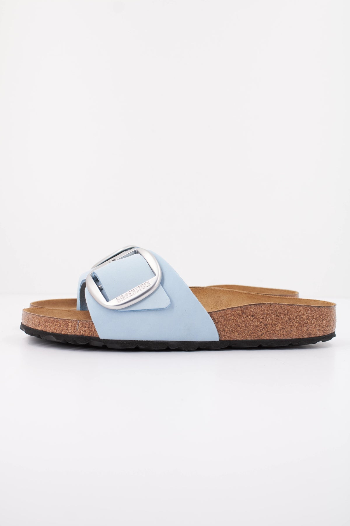BIRKENSTOCK MADRID BIG BUCKLE NUBUCK en color AZUL  (1)