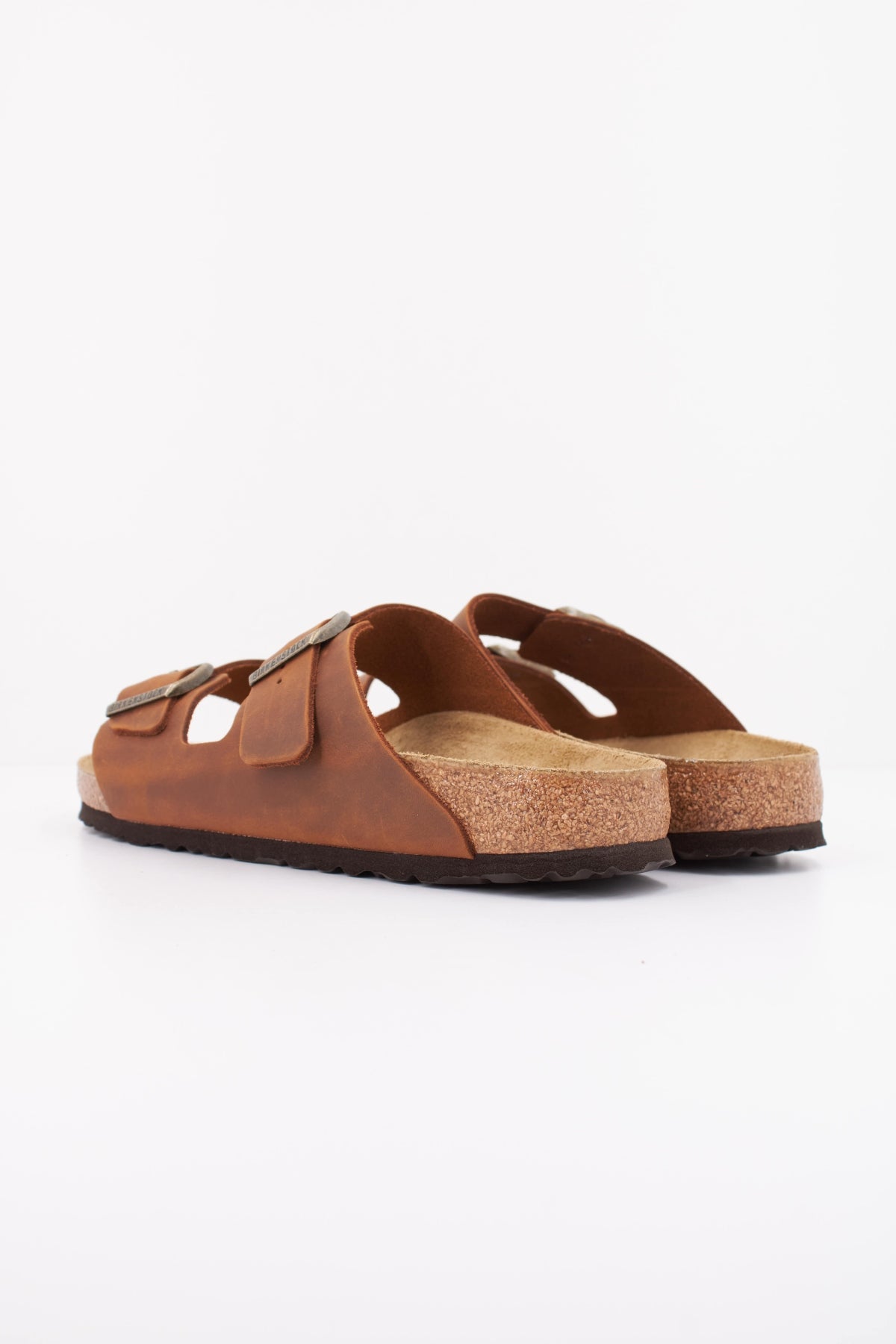 BIRKENSTOCK ARIZONA LEATHER OILED en color MARRON  (4)