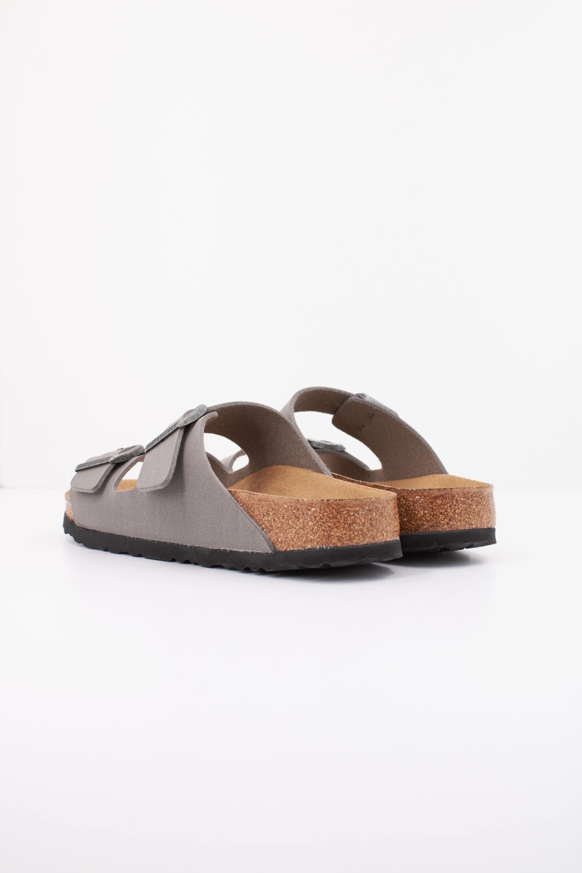 BIRKENSTOCK ARIZONA VEGAN BIRKIBUC en color GRIS  (4)