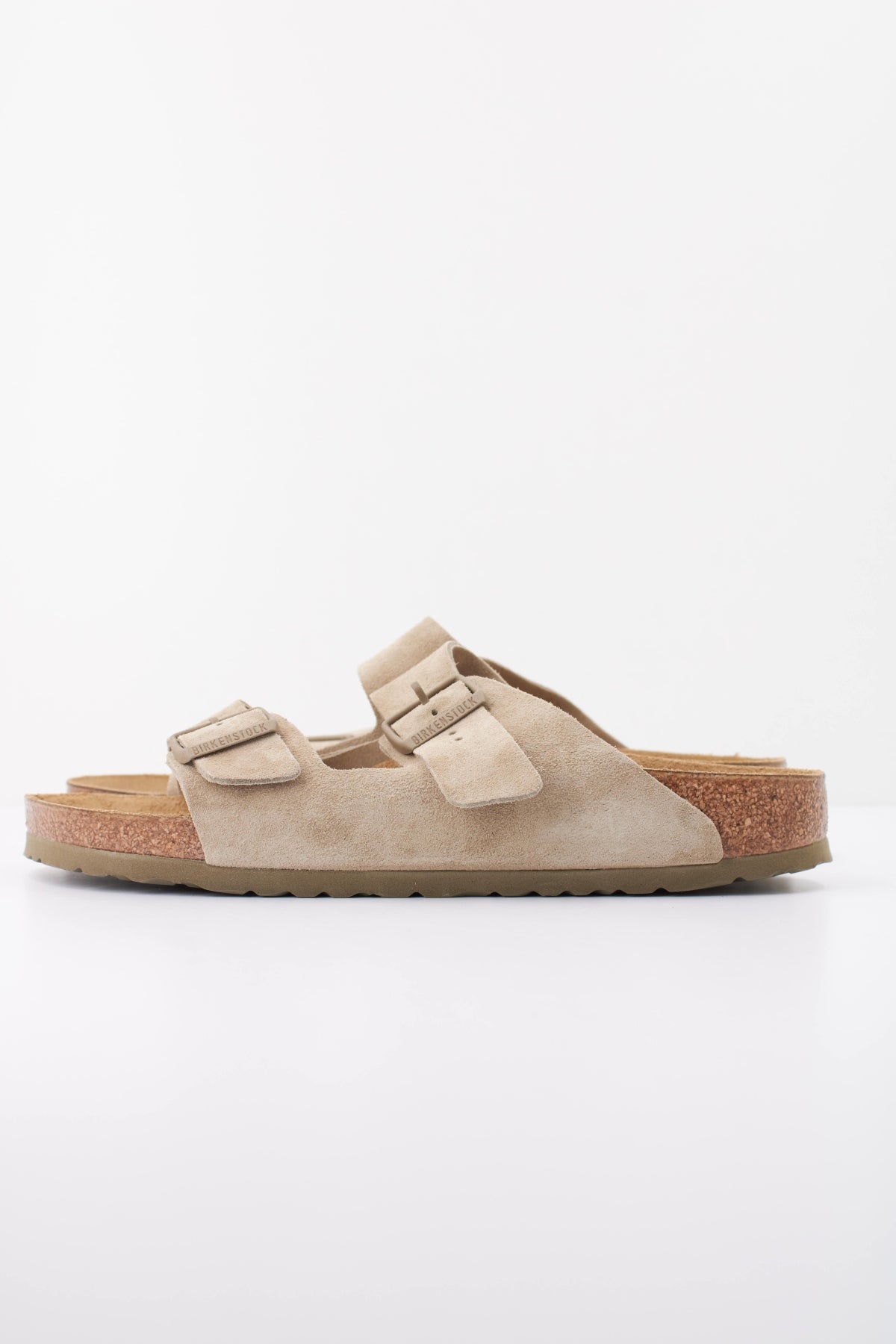 BIRKENSTOCK BI ARIZONA SUEDE LEATHER en color MARRON CLARO  (1)