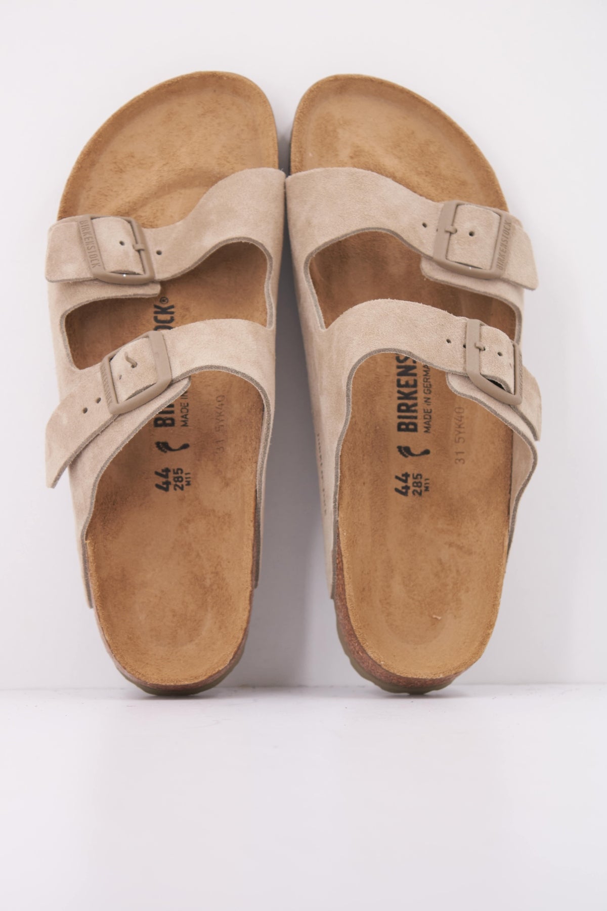 BIRKENSTOCK BI ARIZONA SUEDE LEATHER en color MARRON CLARO  (3)