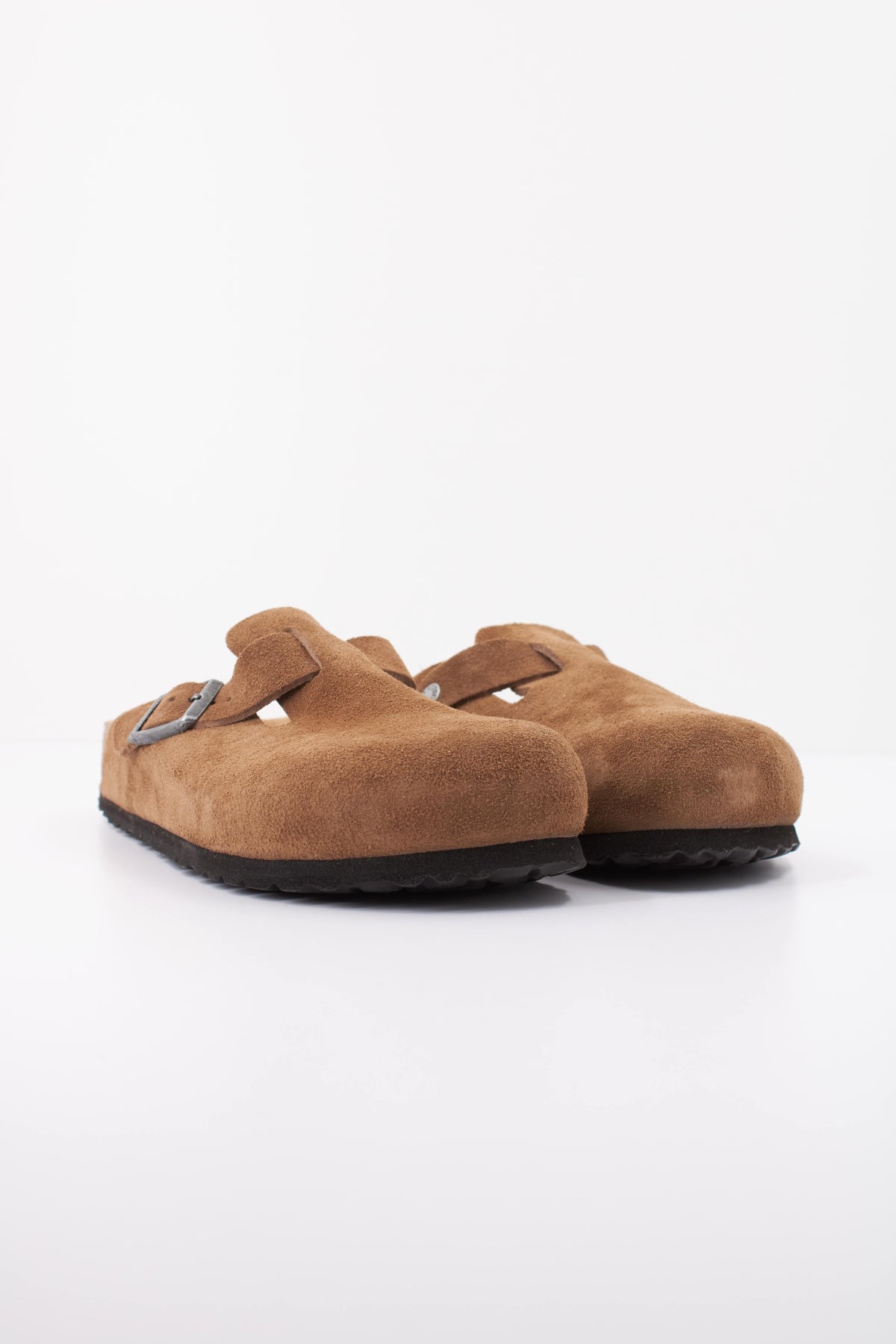 BIRKENSTOCK BI BOSTON SUEDE LEATHER en color MARRON  (2)