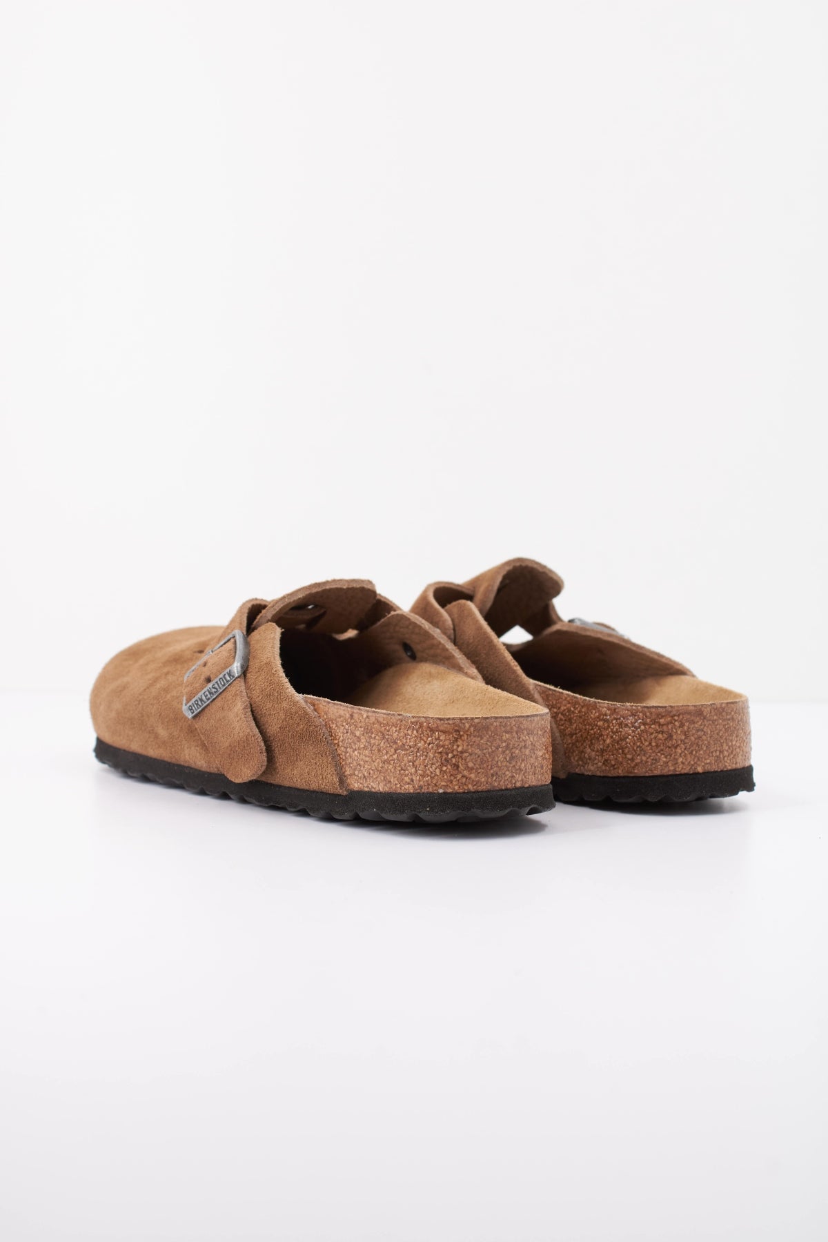 BIRKENSTOCK BI BOSTON SUEDE LEATHER en color MARRON  (4)