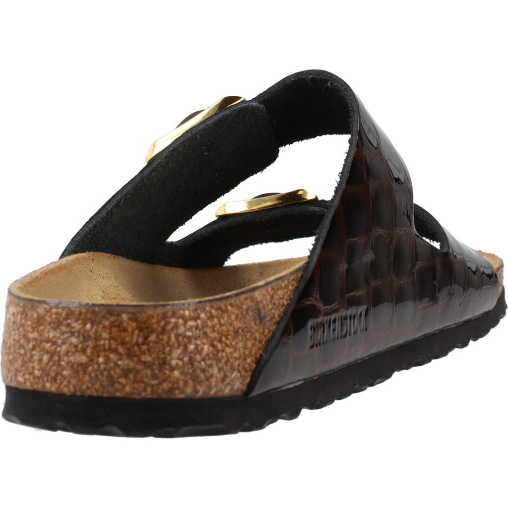 BIRKENSTOCK BI ARIZONA LEATHER en color MARRON  (3)