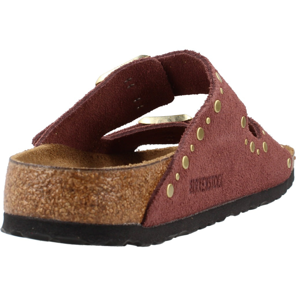 BIRKENSTOCK BI ARIZONA RIVETS SUEDE en color MARRON  (3)