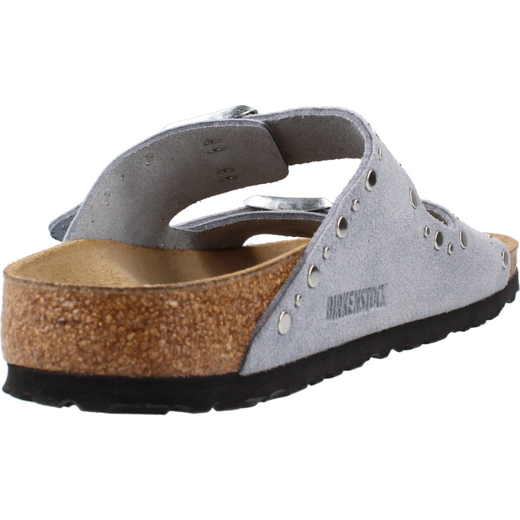 BIRKENSTOCK BI ARIZONA RIVETS SUEDE LEAT en color AZUL  (3)