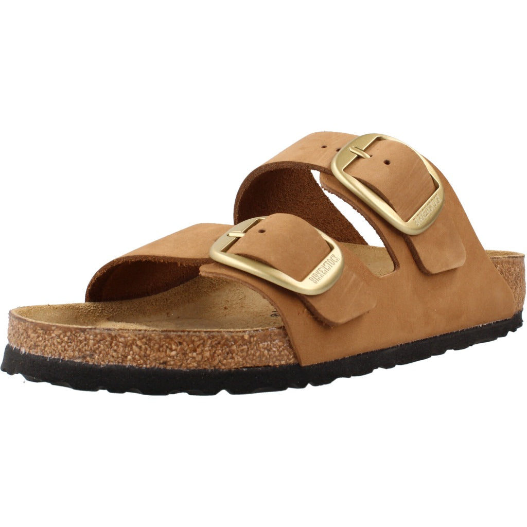BIRKENSTOCK BI ARIZONA BIG BUCKLE en color MARRON CLARO  (1)