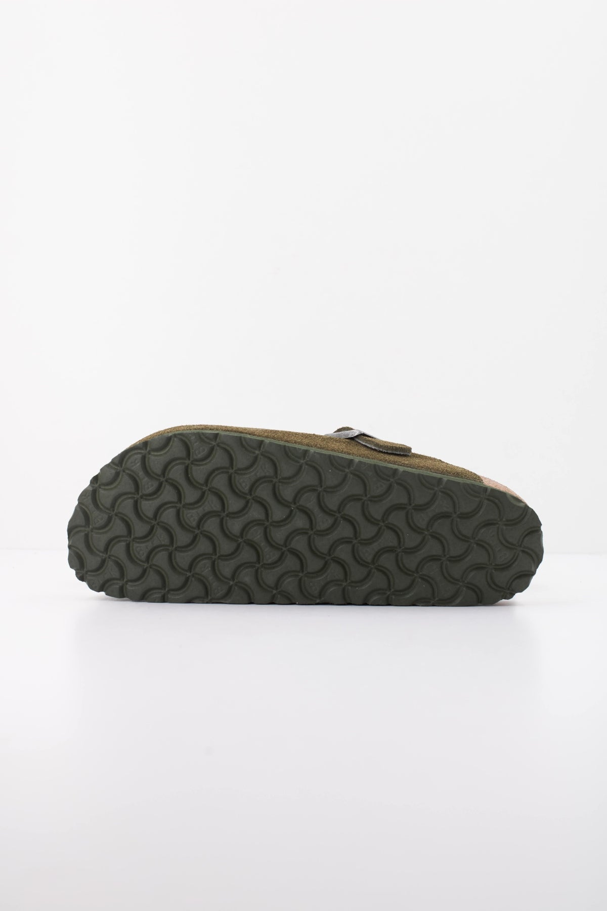BIRKENSTOCK BI BOSTON SHEARLING SUEDE en color VERDE  (5)