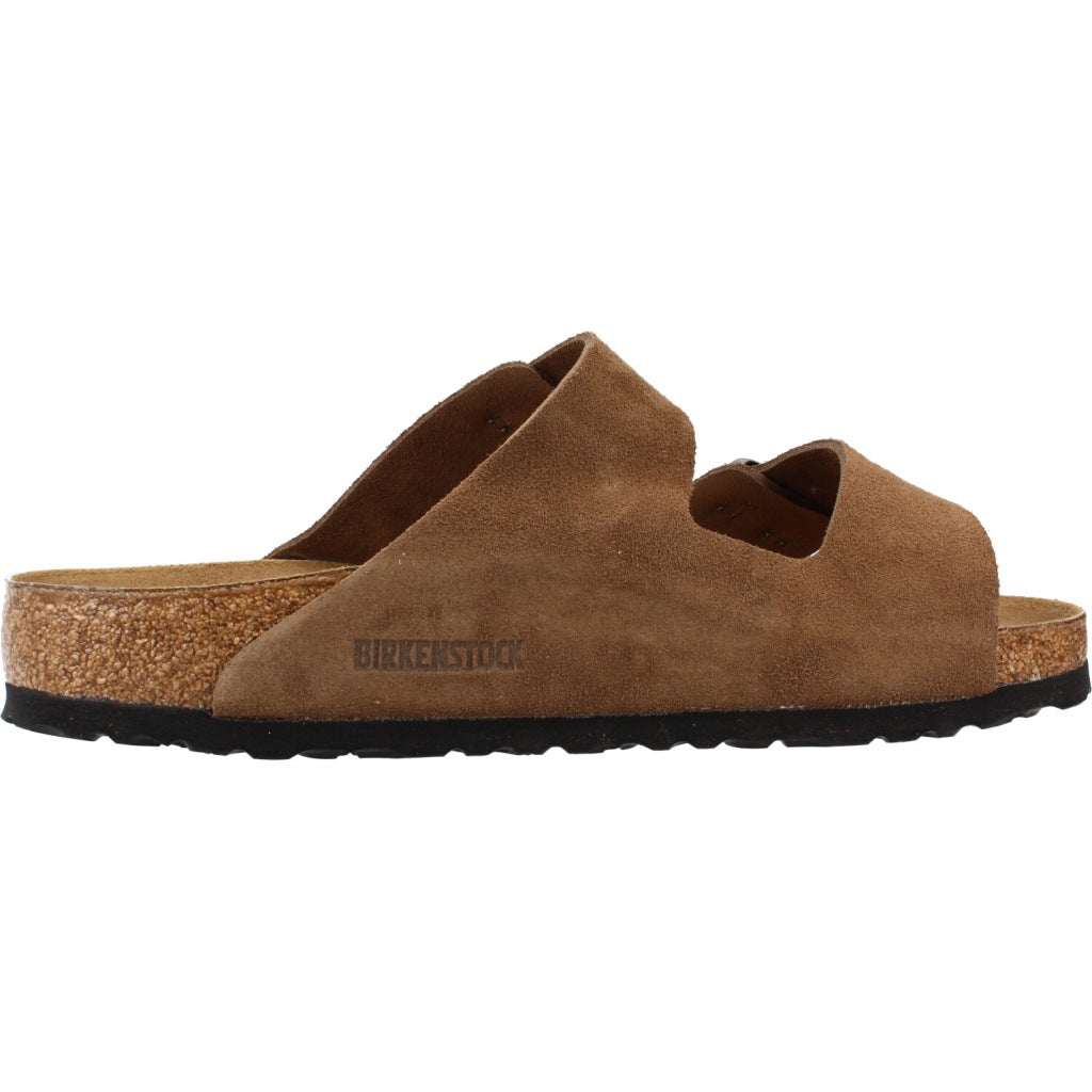 BIRKENSTOCK ARIZONA SUEDE LEATHER en color MARRON  (4)
