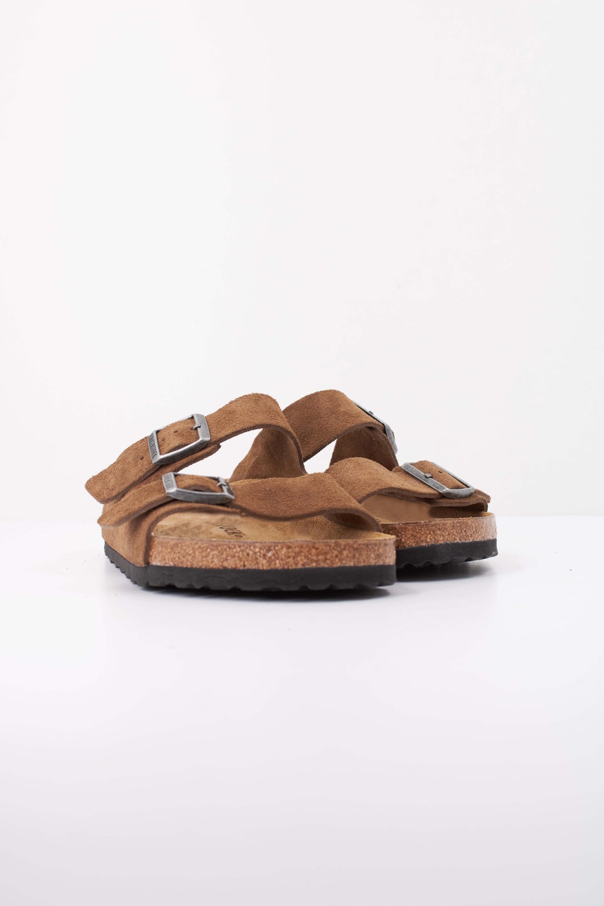 BIRKENSTOCK ARIZONA SUEDE LEATHER en color MARRON  (2)