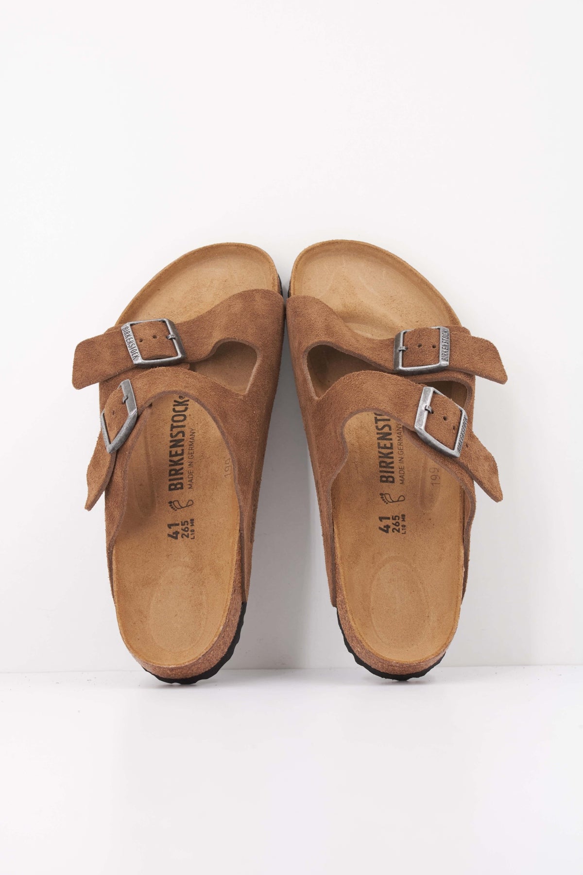 BIRKENSTOCK ARIZONA SUEDE LEATHER en color MARRON  (3)