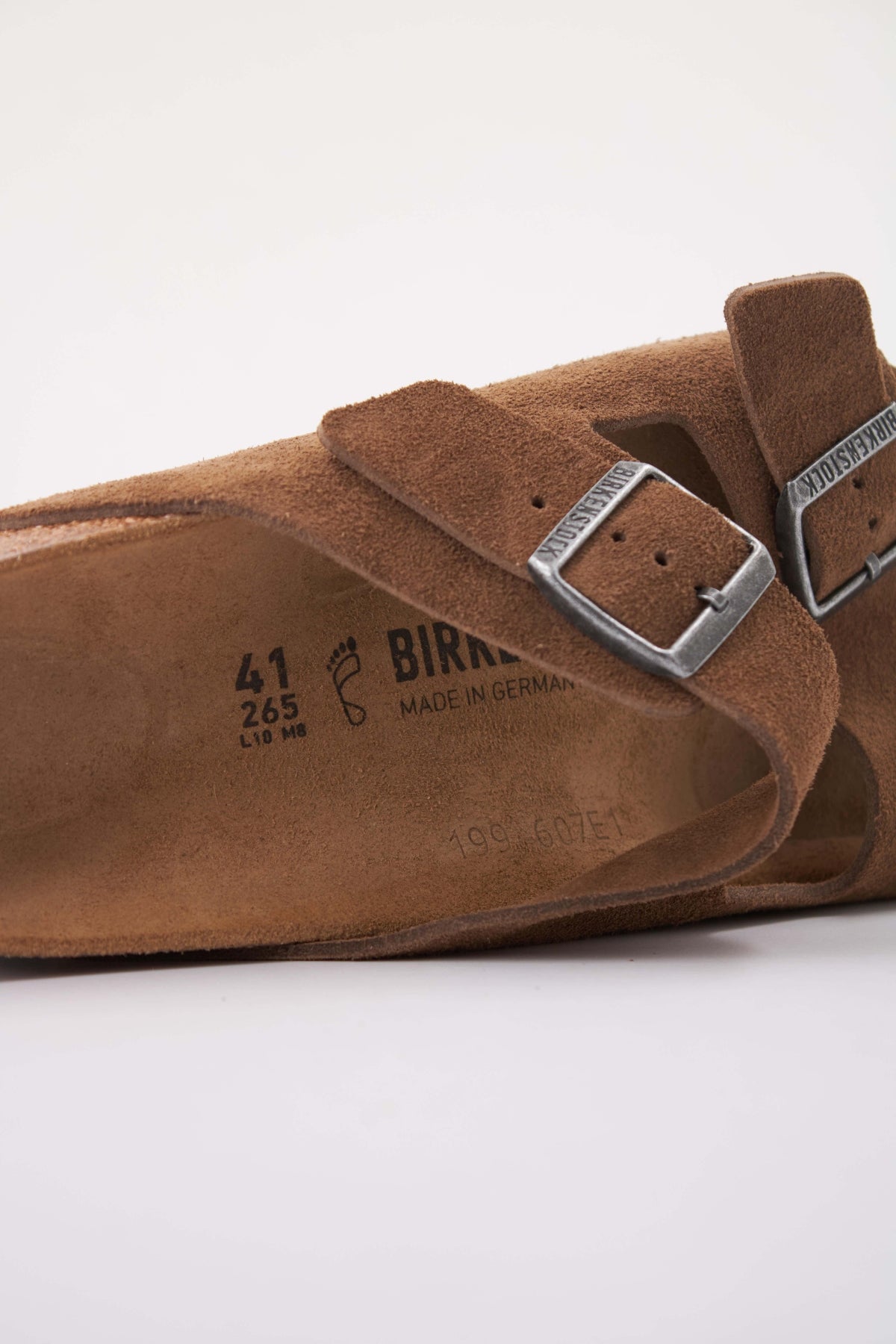BIRKENSTOCK ARIZONA SUEDE LEATHER en color MARRON  (5)