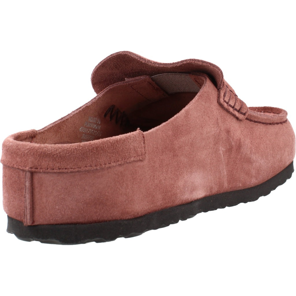 BIRKENSTOCK NAPLES WRAPPED SUEDE en color ROSA  (3)