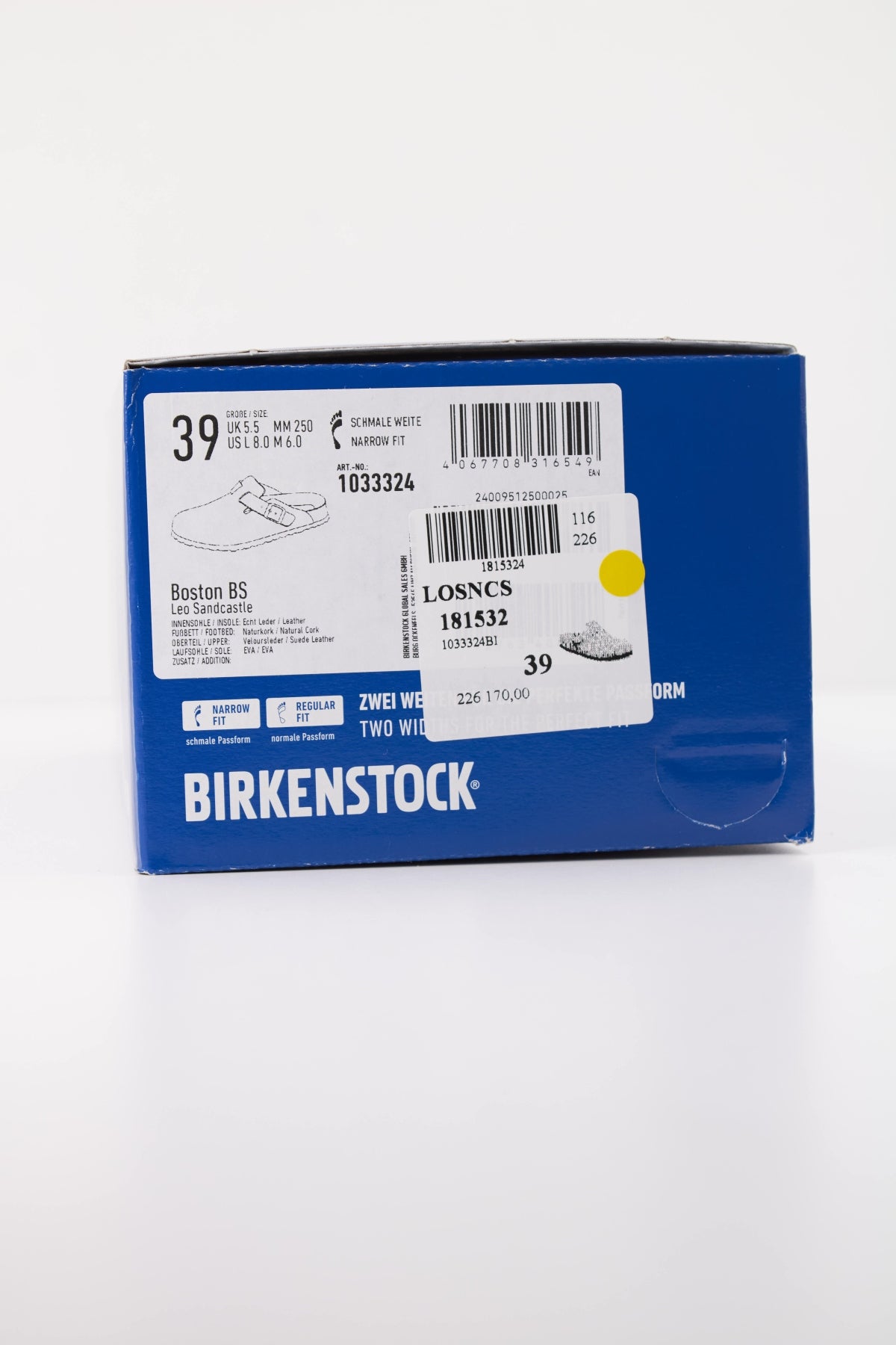 BIRKENSTOCK BI BOSTON SUEDE LEATHER en color ANIMAL PRINT  (6)