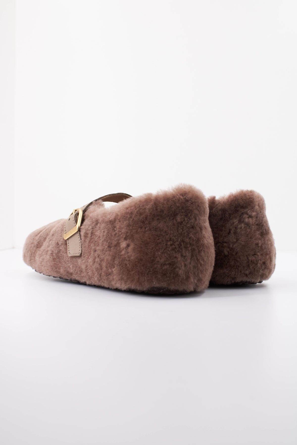 BIRKENSTOCK Bailarinas Santa Clarita Borrego marrón en color MARRON  (4)