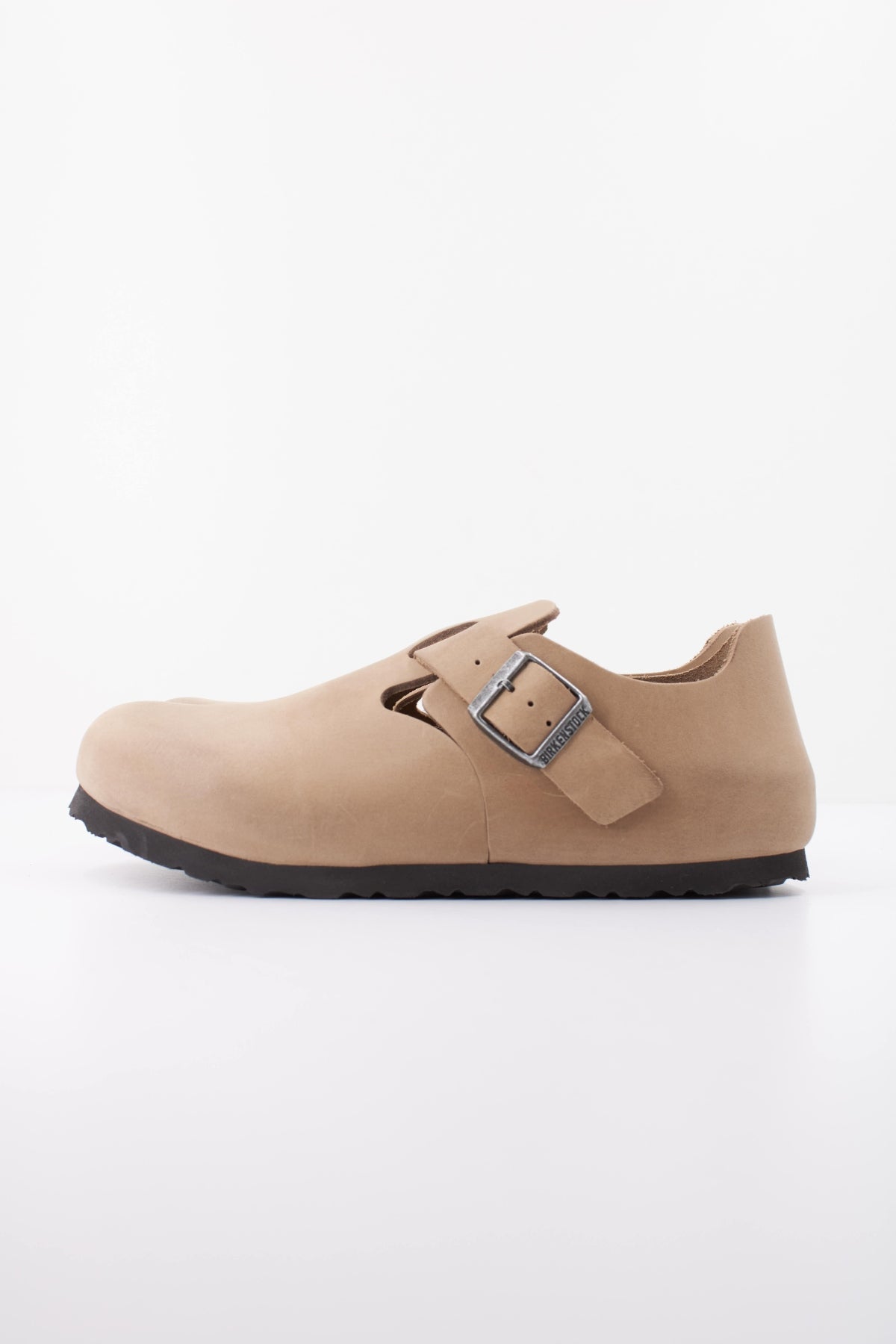 BIRKENSTOCK BI LONDON OILED LEATHER en color MARRON CLARO  (1)