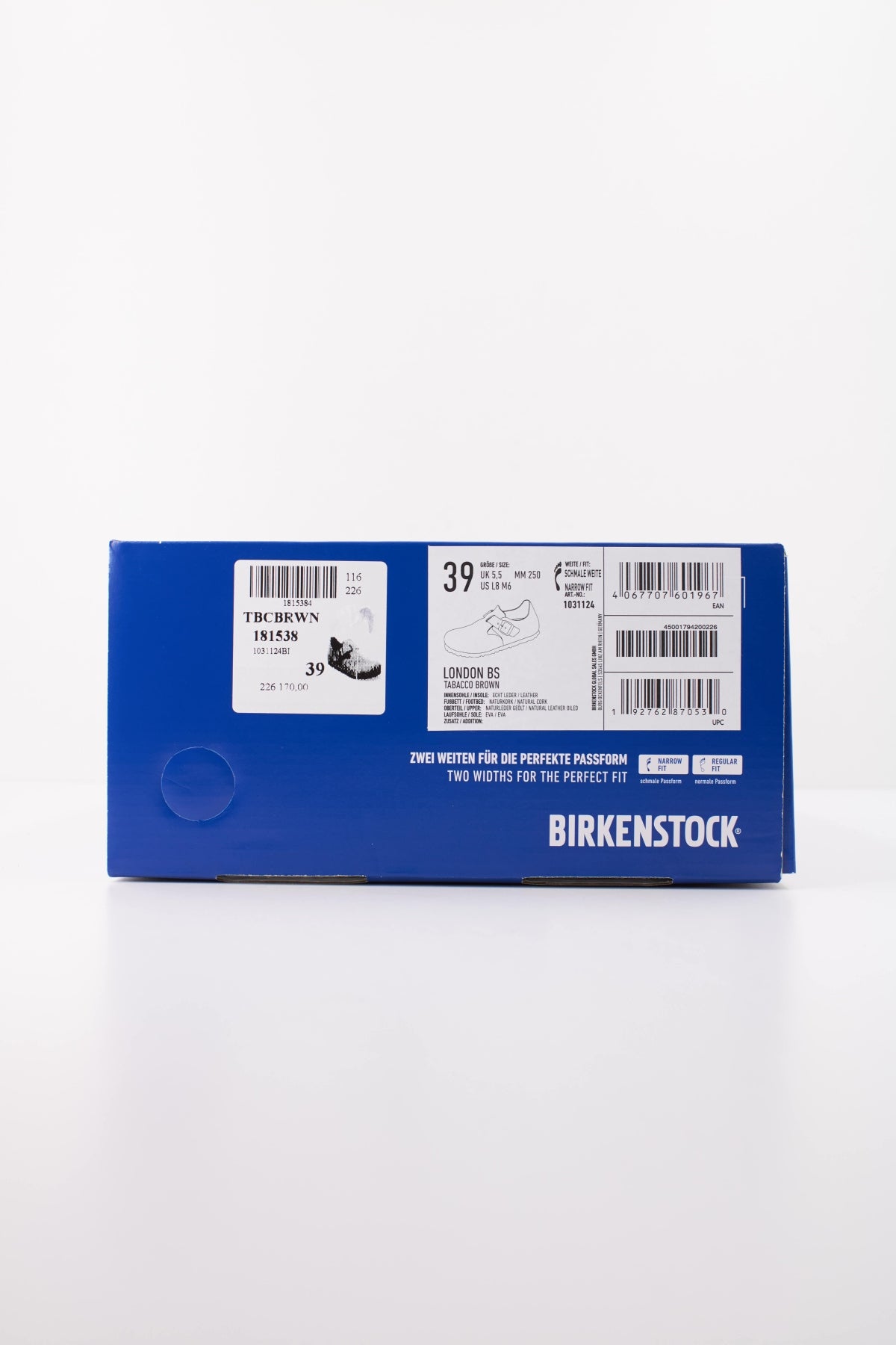 BIRKENSTOCK BI LONDON OILED LEATHER en color MARRON CLARO  (6)