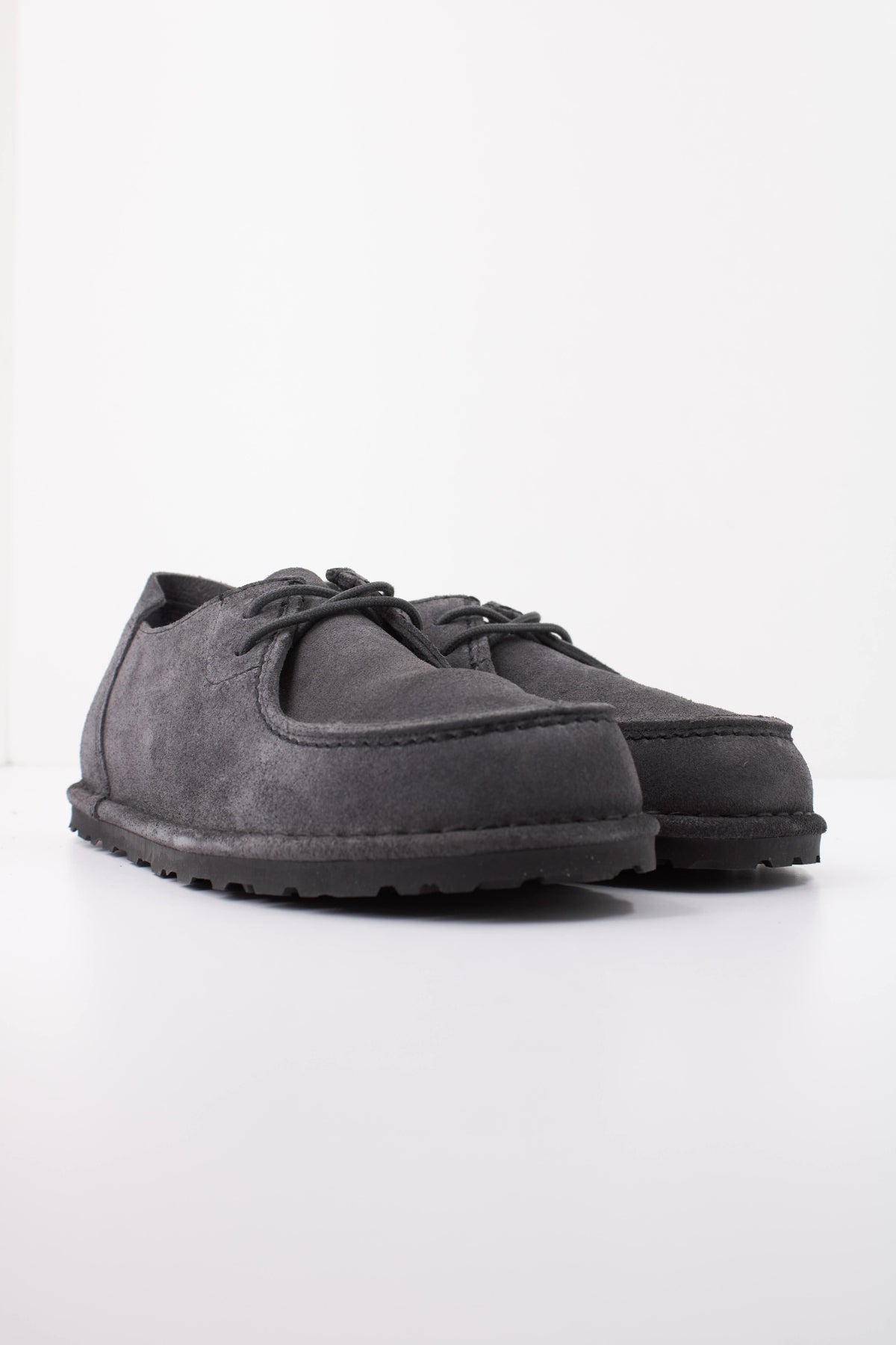 BIRKENSTOCK UTTI LACE SUEDE LEATHER en color GRIS  (2)