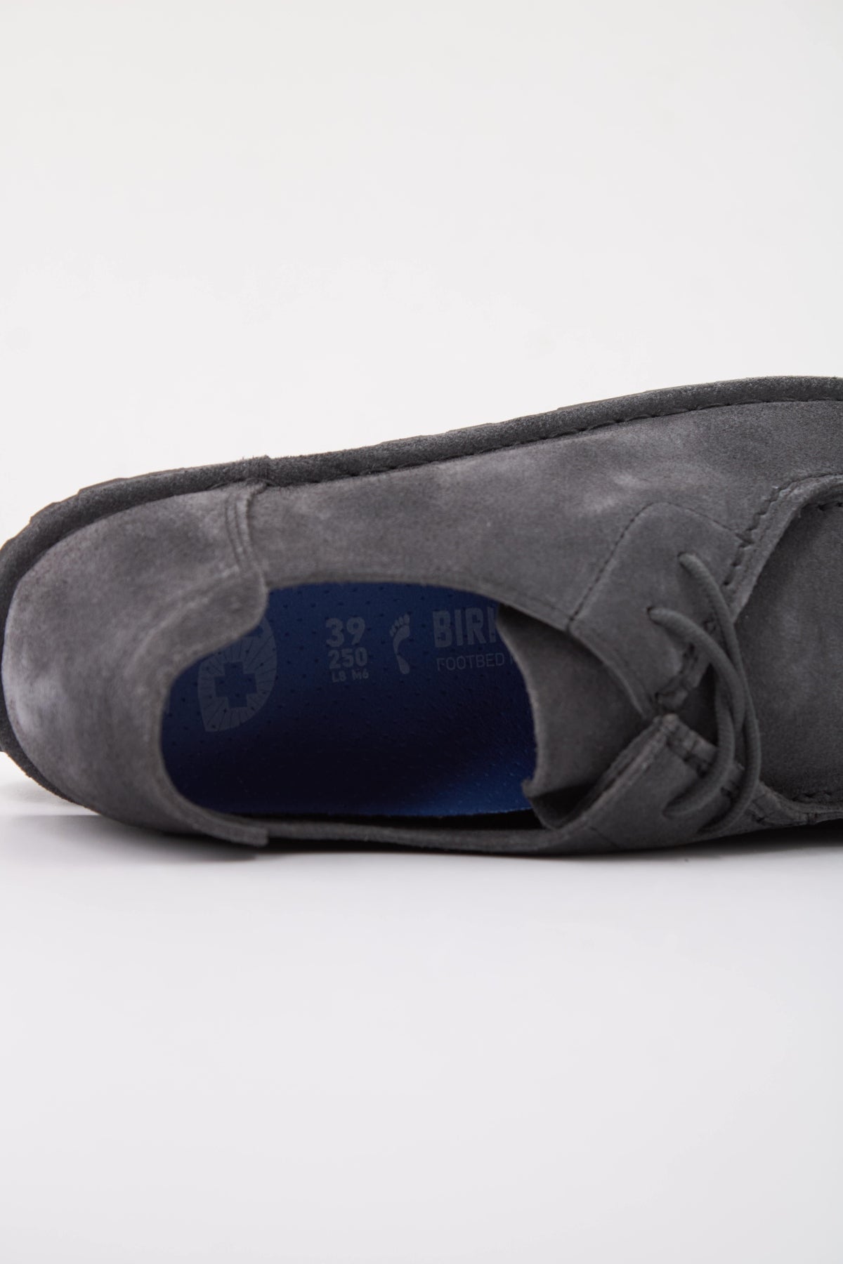 BIRKENSTOCK UTTI LACE SUEDE LEATHER en color GRIS  (5)