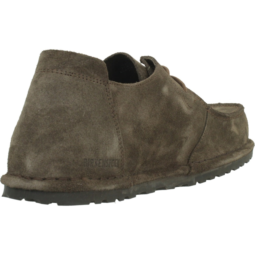 BIRKENSTOCK BI UTTI LACE SUEDE LEATHER en color MARRON  (3)