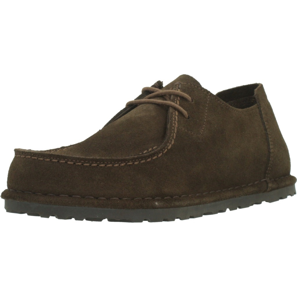 BIRKENSTOCK BI UTTI LACE SUEDE LEATHER en color MARRON  (1)