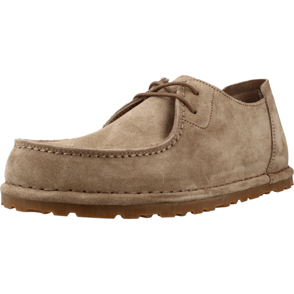 BIRKENSTOCK BI UTTI LACE SUEDE LEATHER en color BEIS  (1)